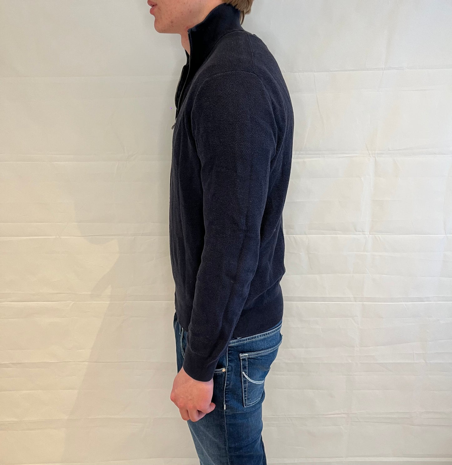 Polo Ralph Lauren Prima Cotton Half Zip Blue Men's
