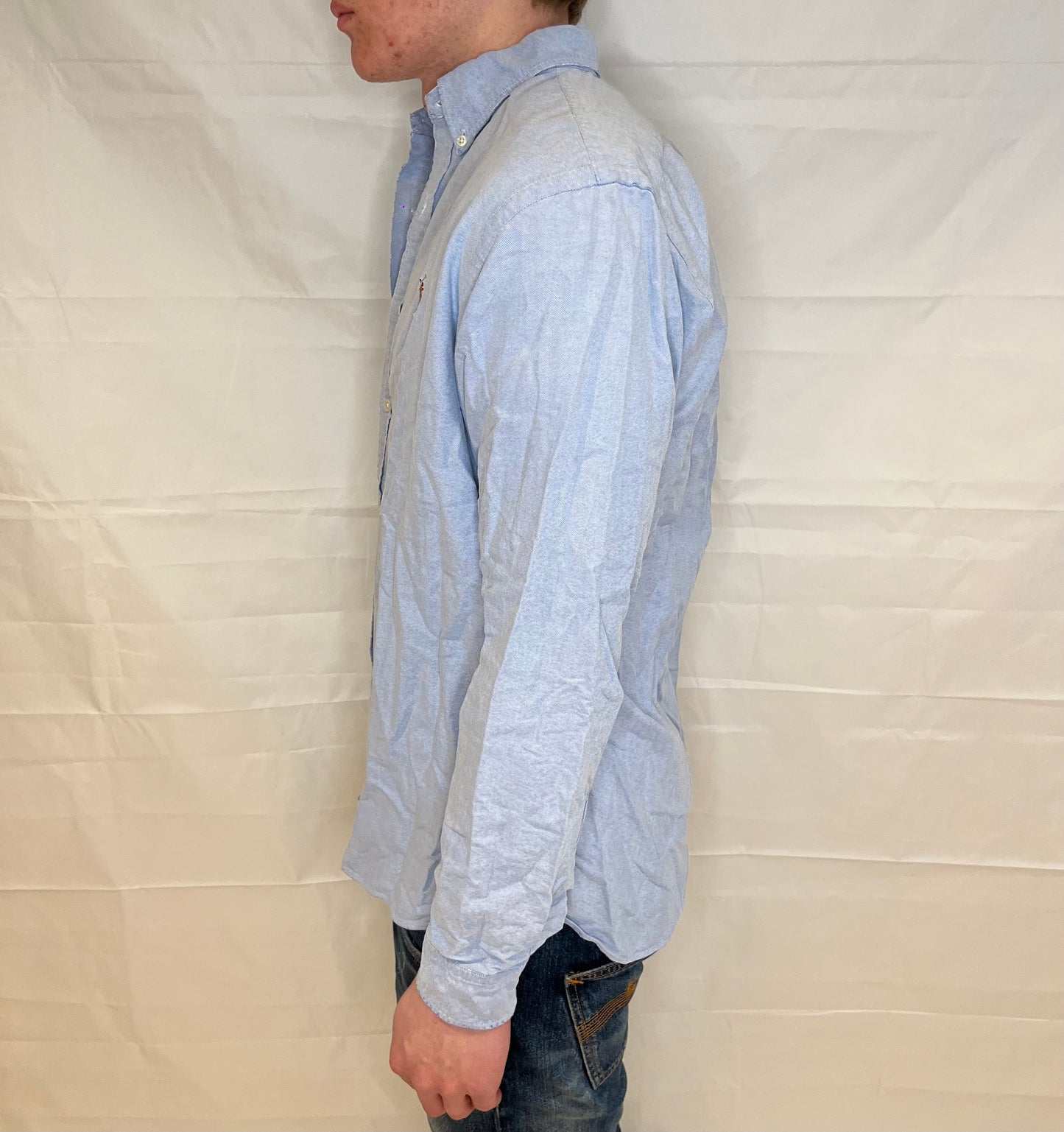 Polo Ralph Lauren Slim Fit Shirt Light Blue Men's
