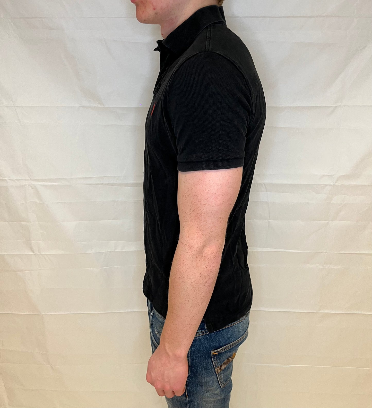 Polo Ralph Lauren Custom Slim Fit Polo Black Men's