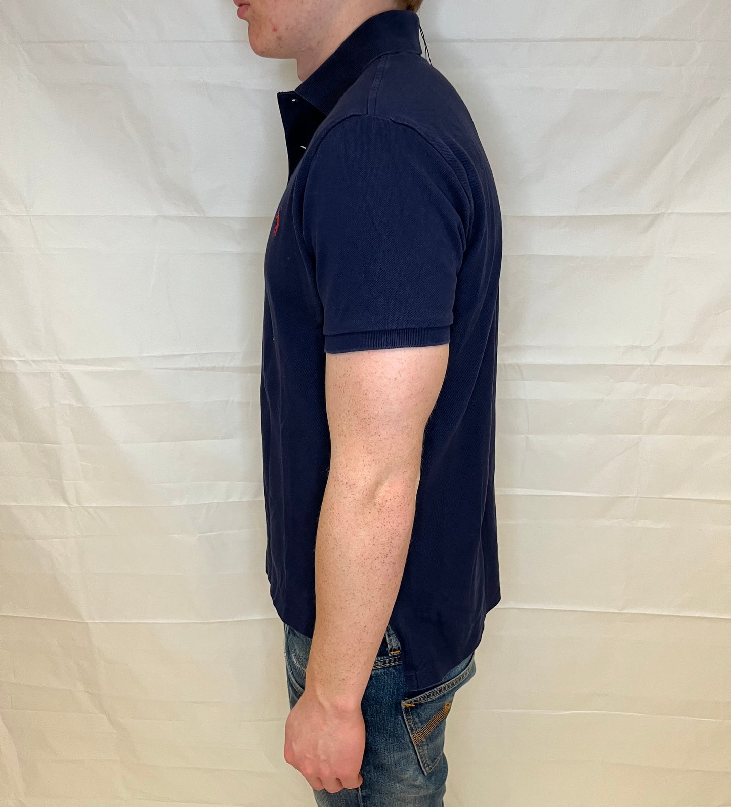 Polo Ralph Lauren Custom Fit Polo Blue Men's