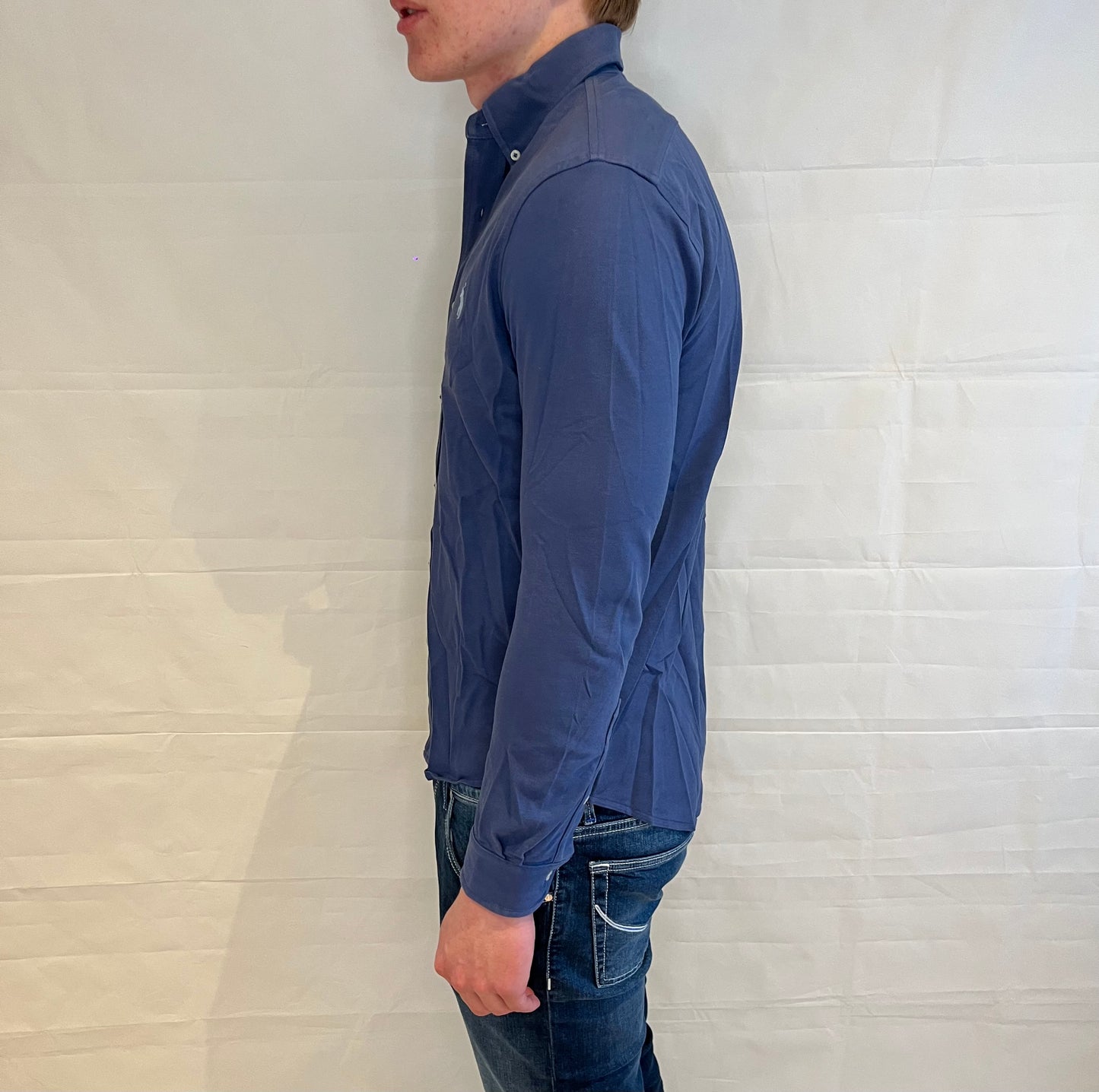 Polo Ralph Lauren Featherweight Mesh Shirt Blue Men's