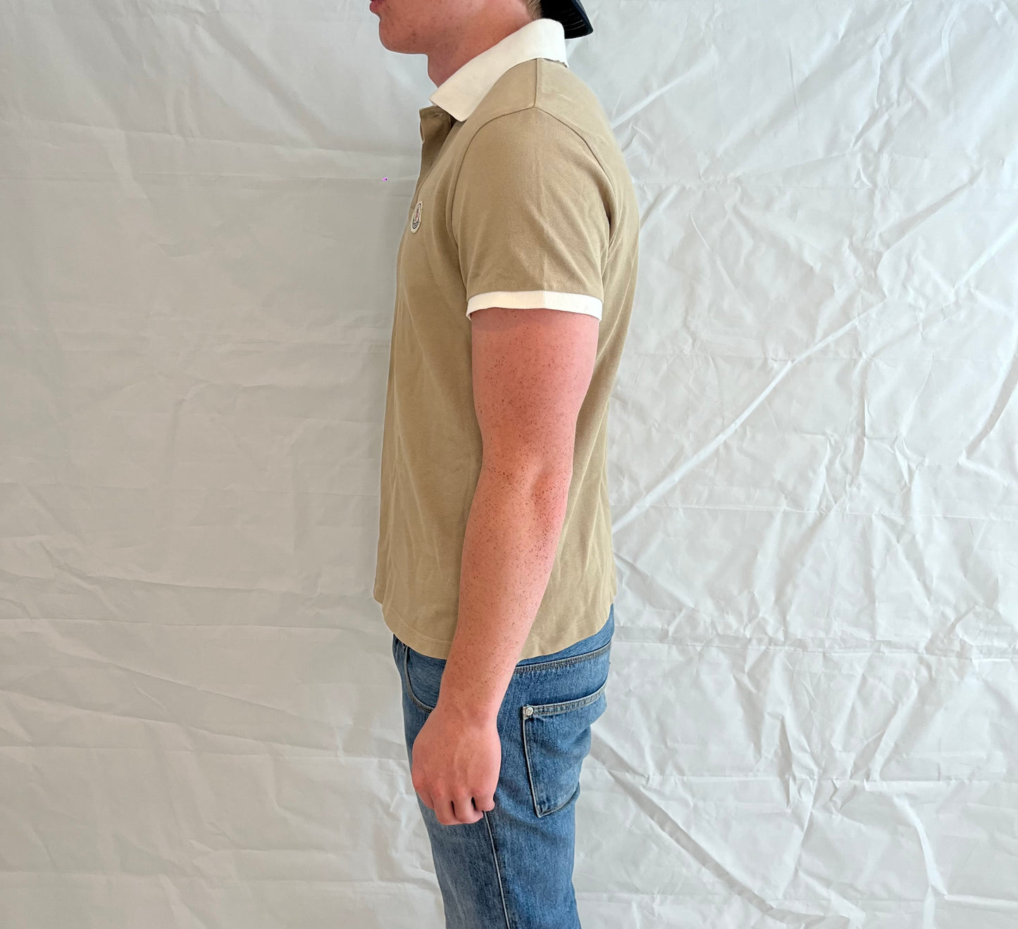 Moncler Polo Men's Beige