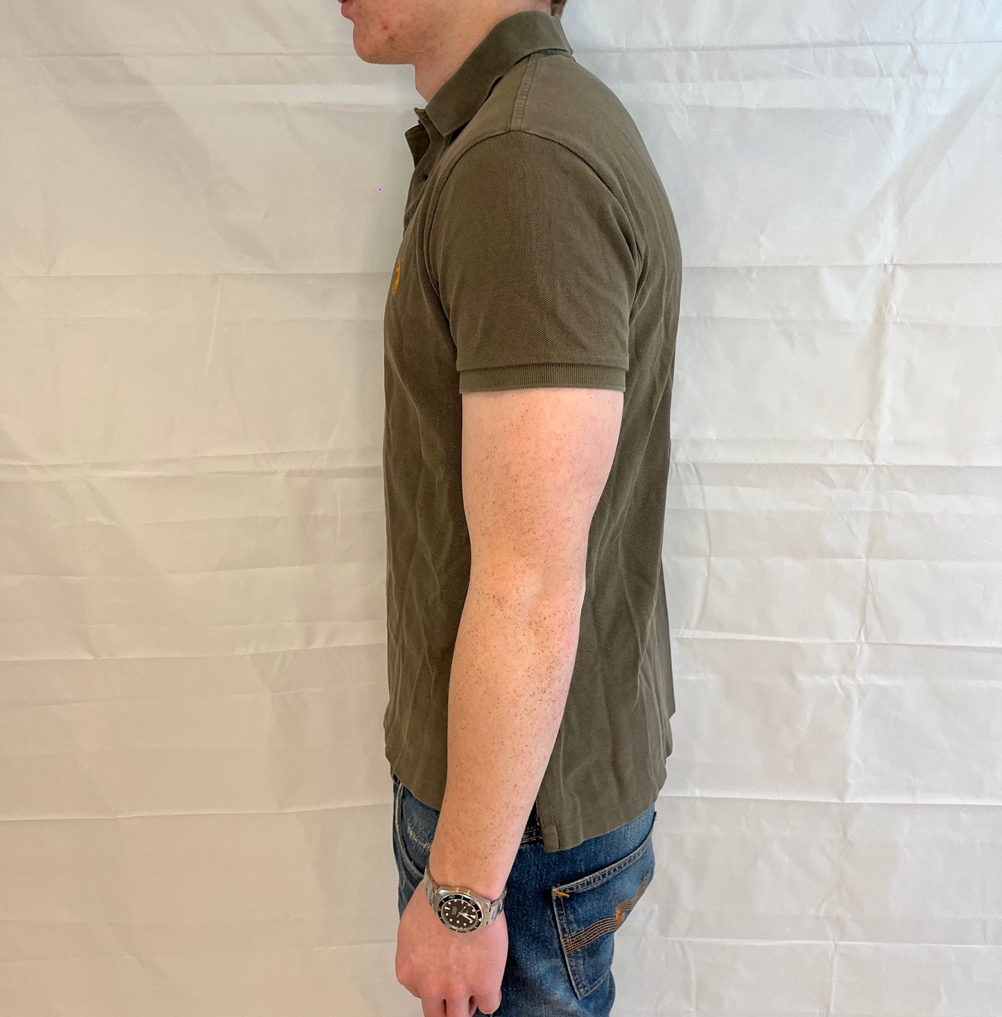 Polo Ralph Lauren Slim Fit Polo Olive Green Men's