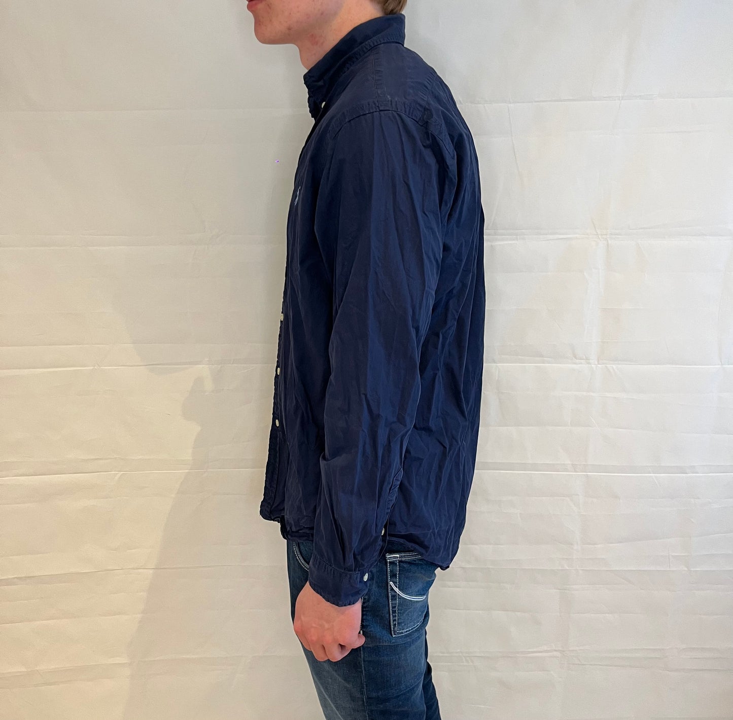 Polo Ralph Lauren Slim Fit 100% Cotton Stretch Shirt Blue Men's