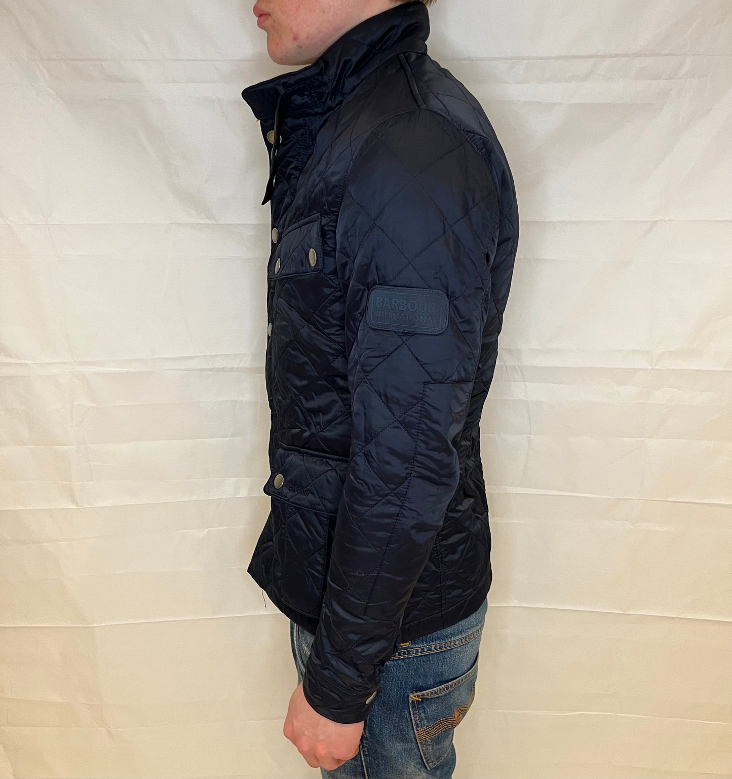Barbour Jacket Blue Men's