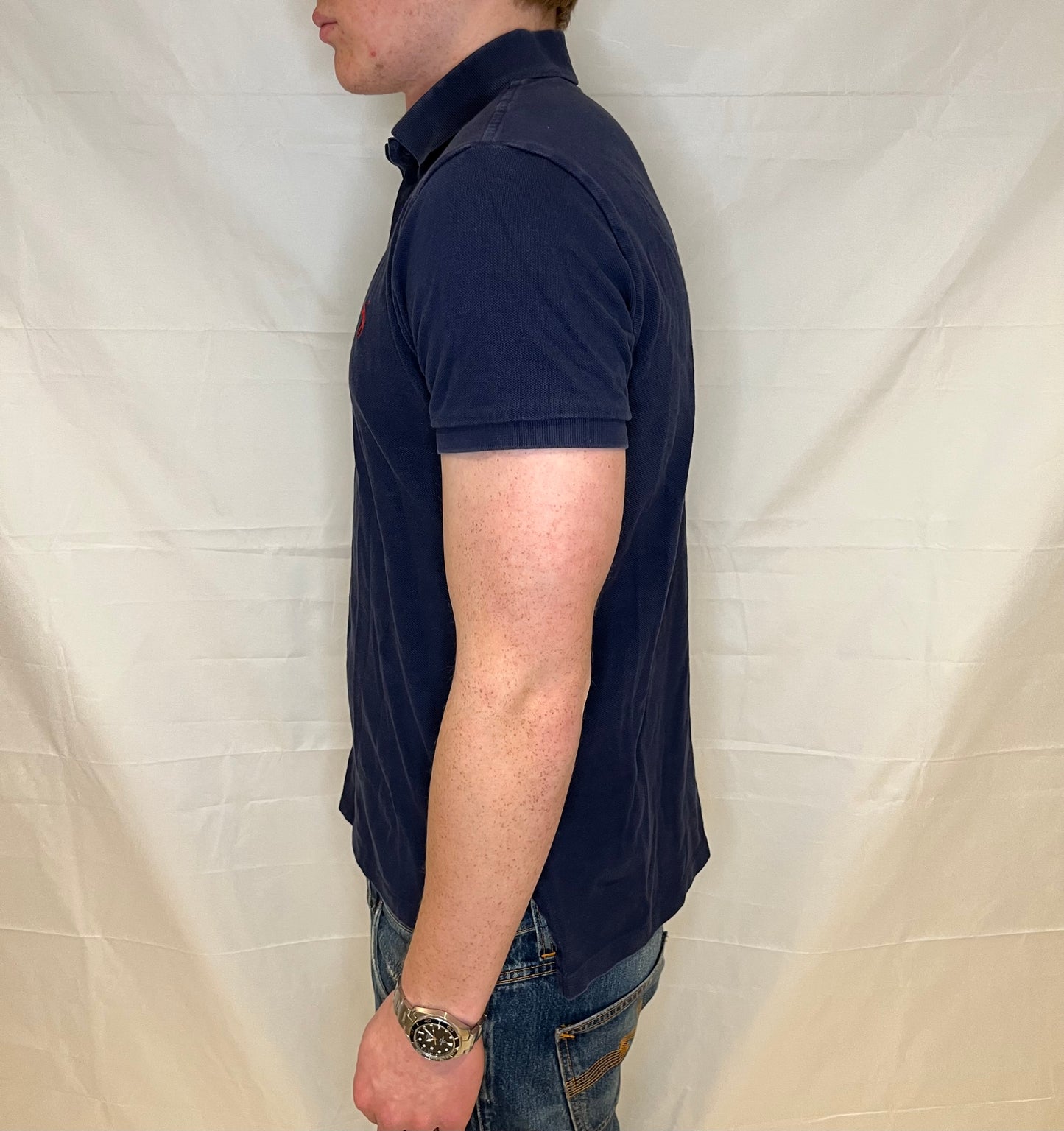 Polo Ralph Lauren Custom Slim Fit Polo Blue Men's
