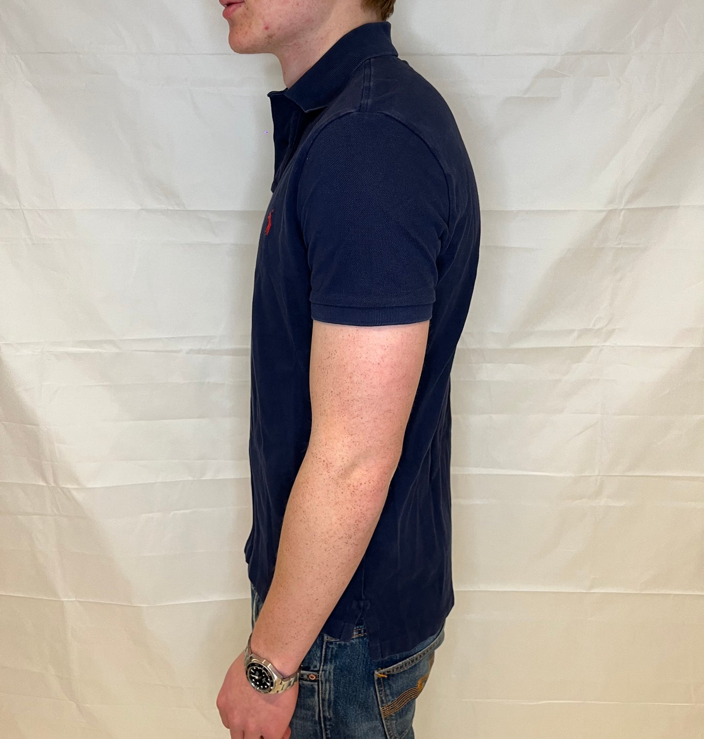 Polo Ralph Lauren Custom Slim Fit Polo Blue Men's