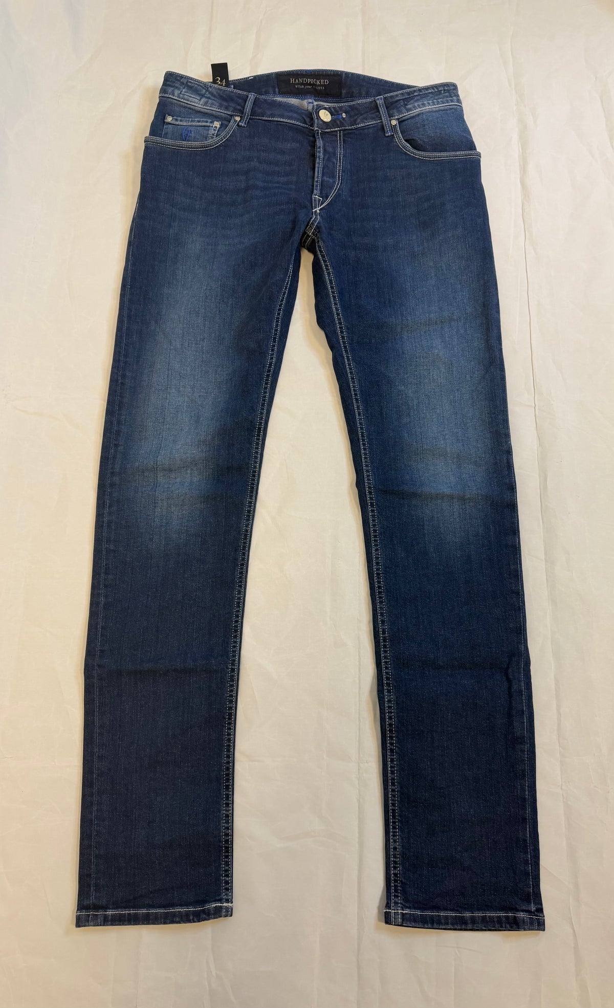 Handpicked Slim Fit Orvieto Jeans Blue Men's