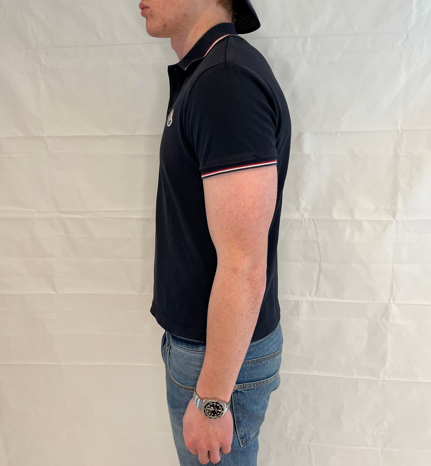 Moncler Polo Men's Blue