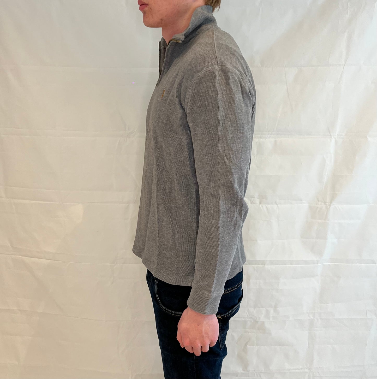 Polo Ralph Lauren Half Zip Grey Men's