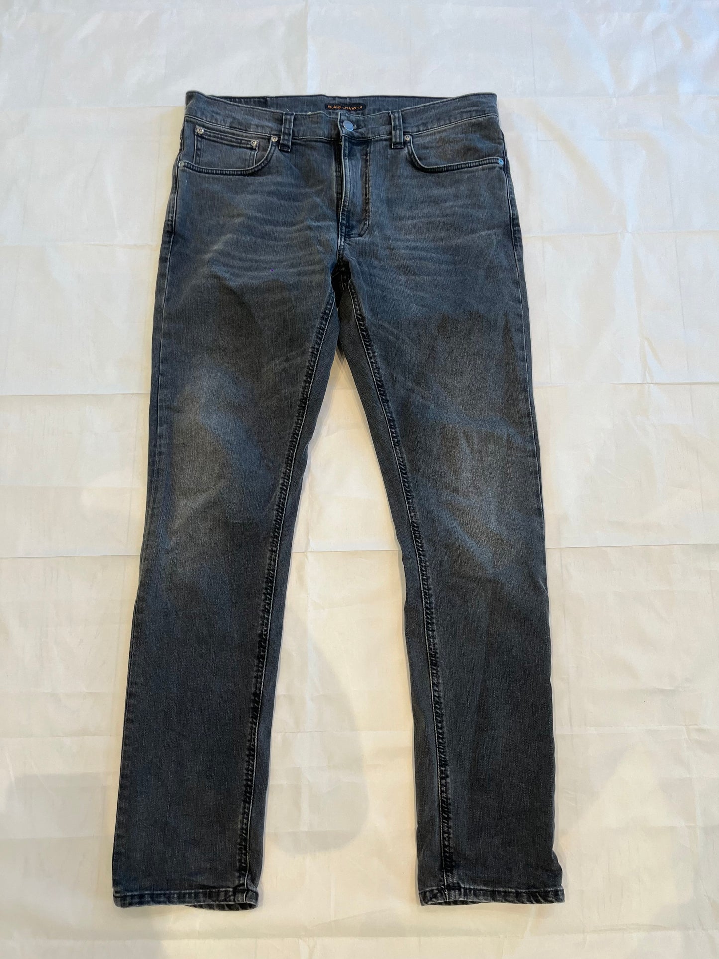 Nudie Lean Dean Jeans Grey Men's