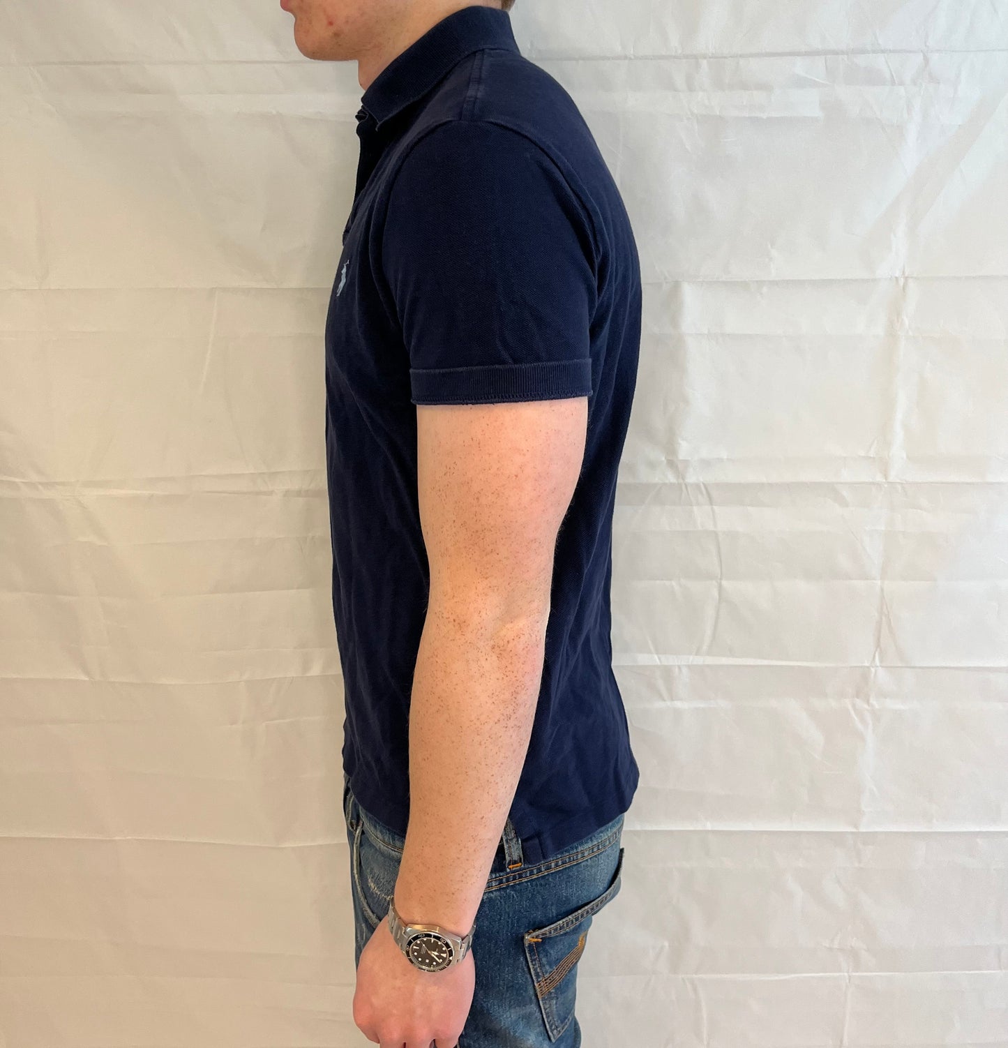 Polo Ralph Lauren Custom Slim Fit Polo Blue Men's