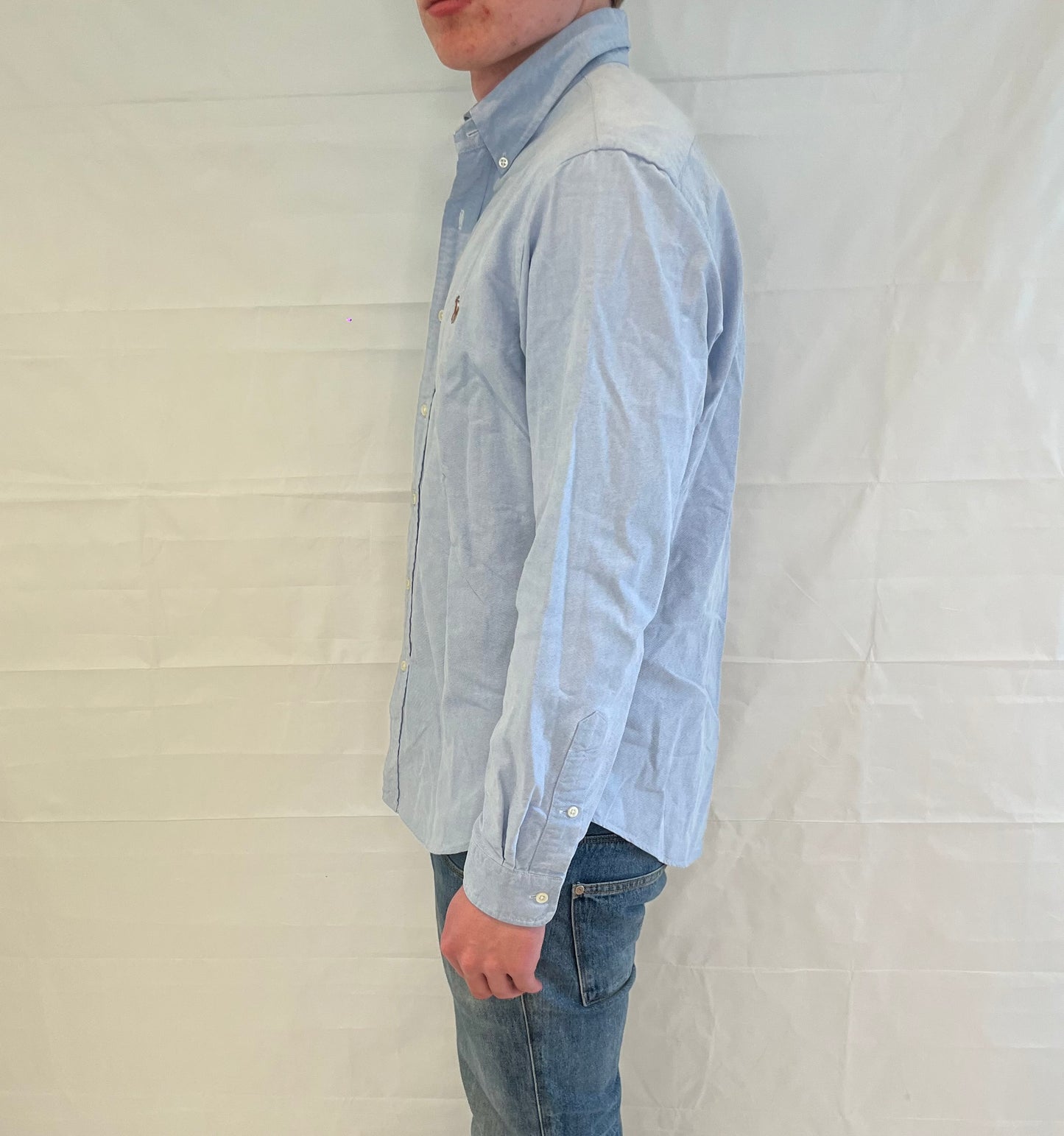 Polo Ralph Lauren Slim Fit Shirt Light Blue Men's