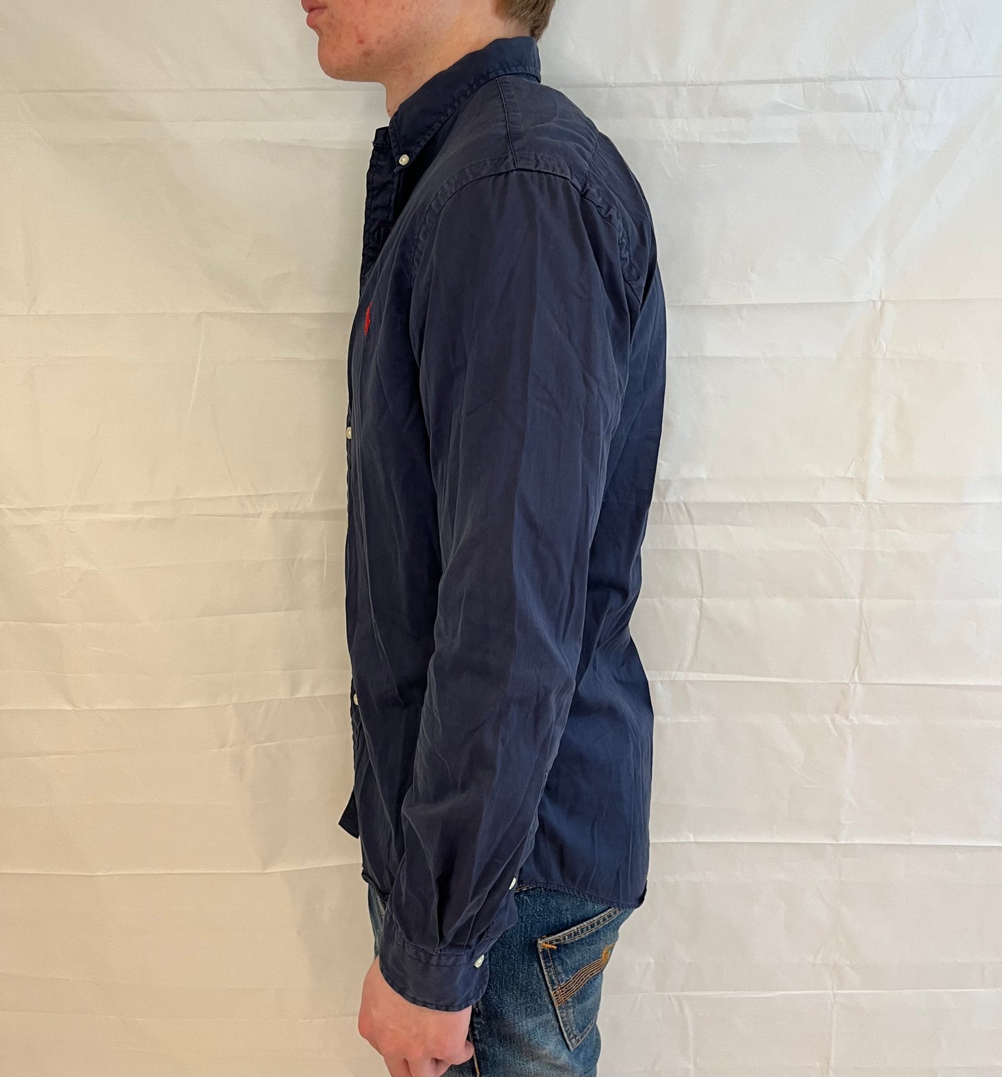 Polo Ralph Lauren Slim Fit Featherweight Twill Shirt Blue Men's
