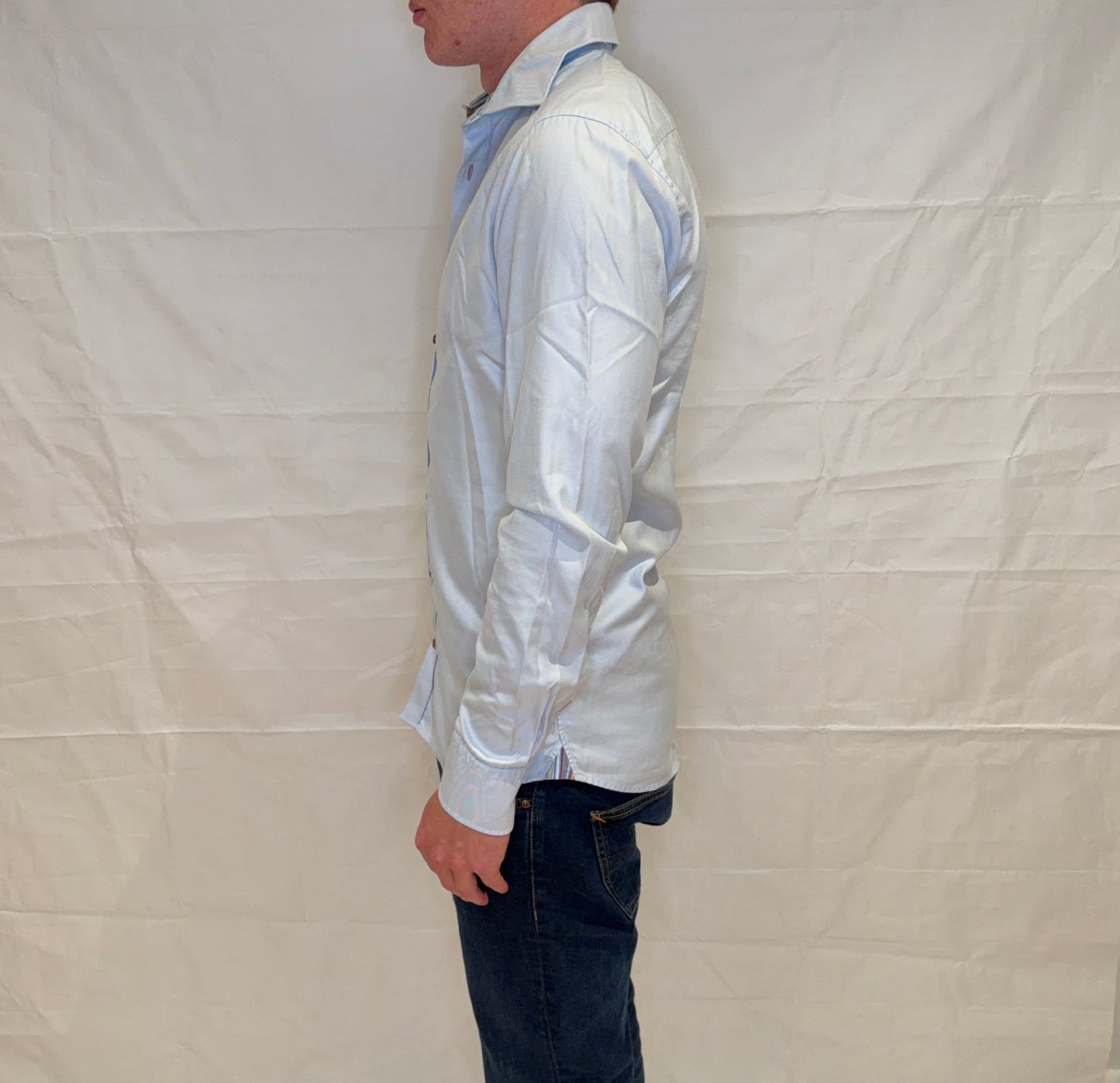 Stenströms Shirt Light Blue Men's