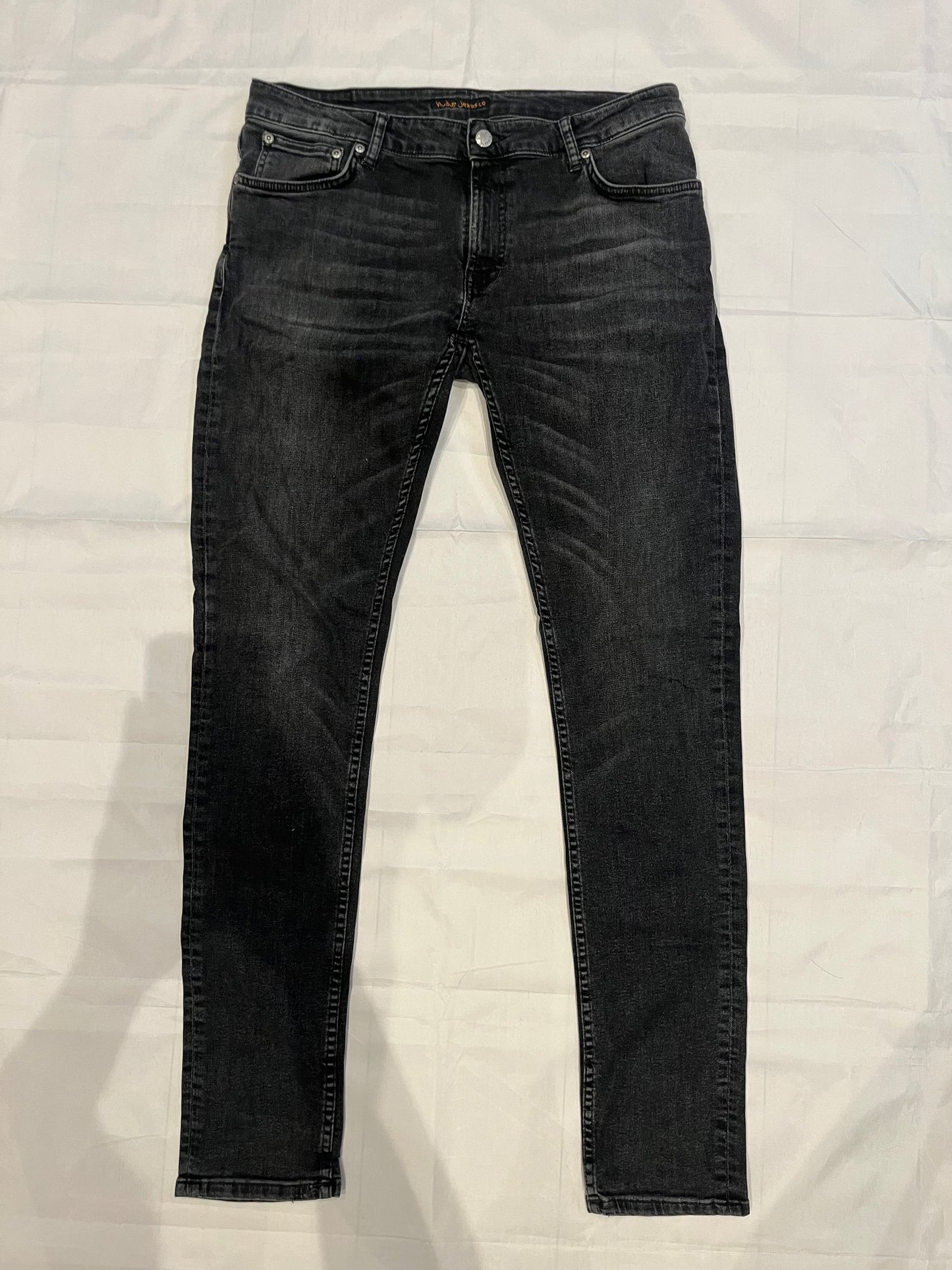 Nudie Skinny Lin Jeans Black Men's