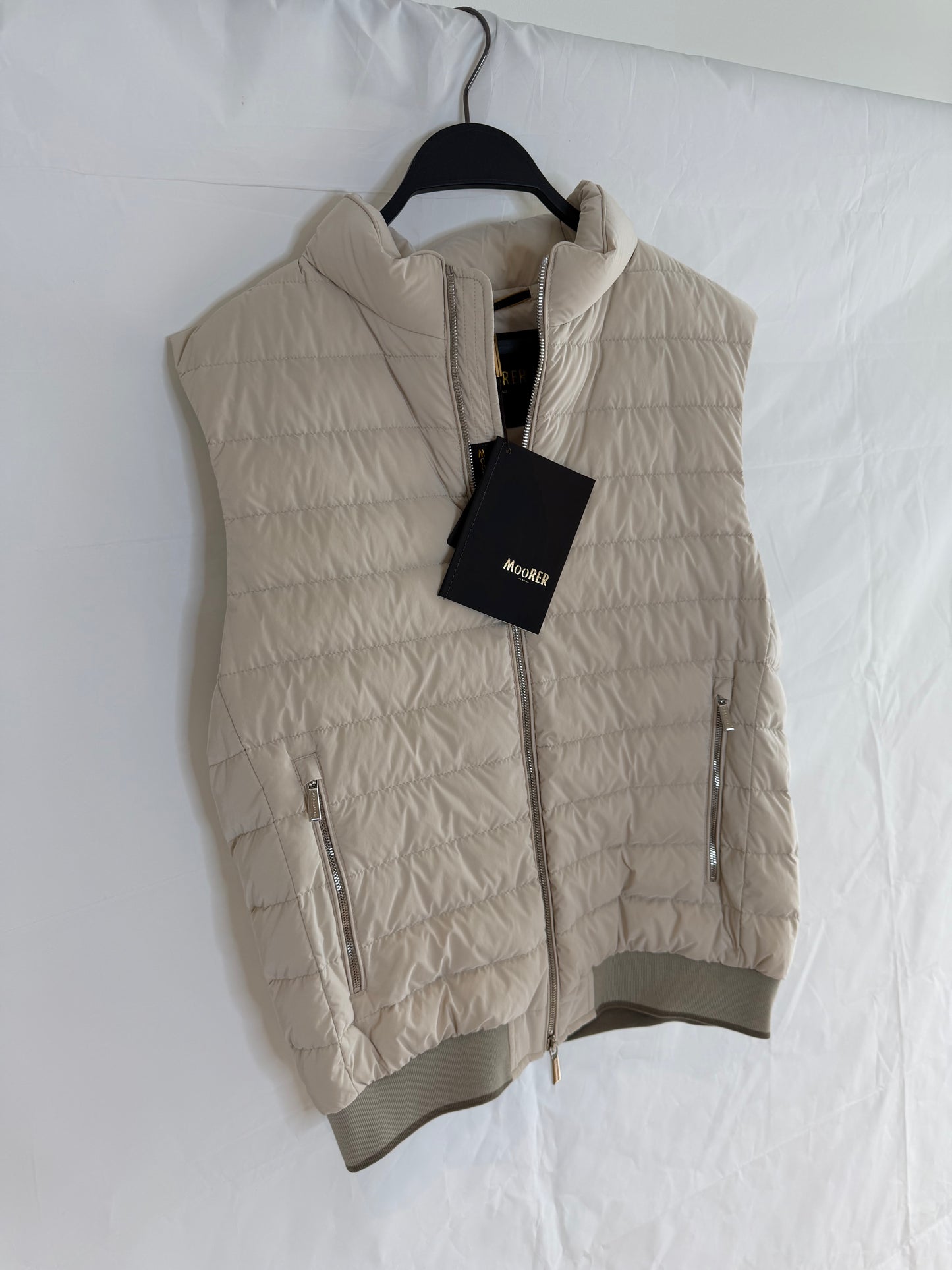 Moorer Vest Beige Men's