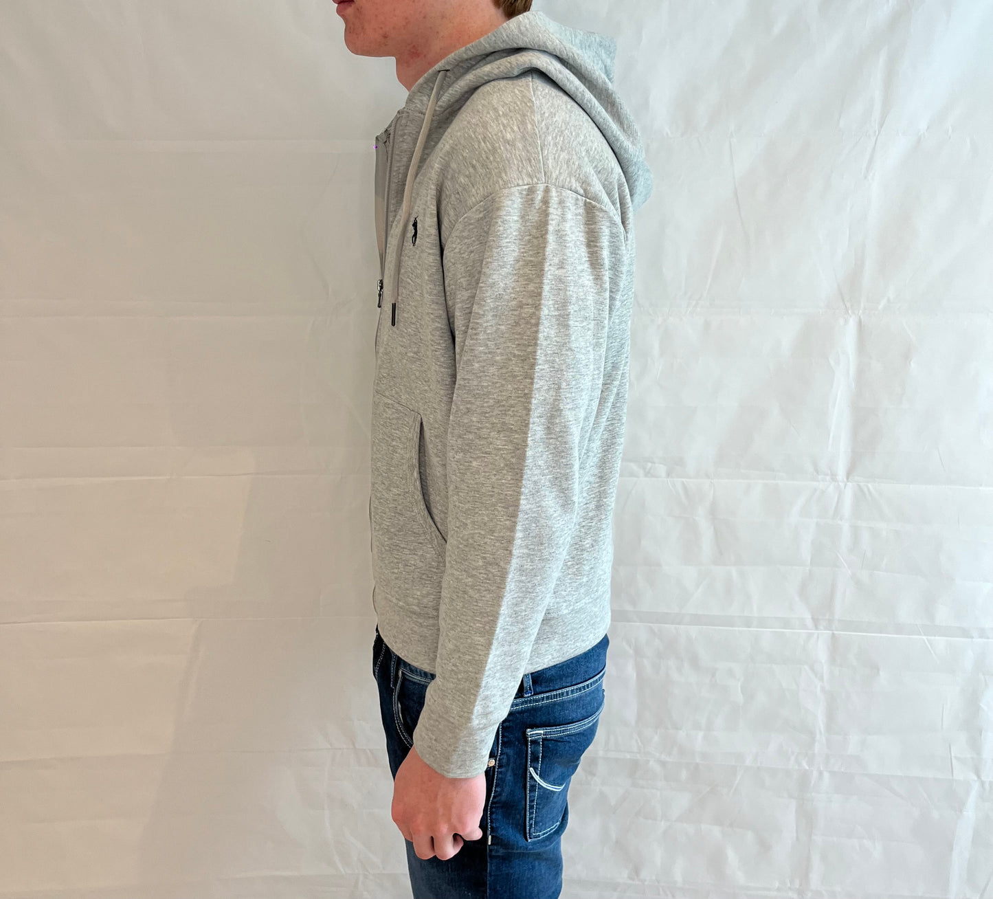 Polo Ralph Lauren Zip Hoodie Grey Men's