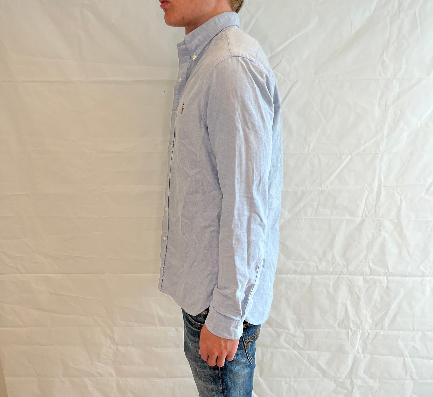 Polo Ralph Lauren Slim Fit Shirt Light Blue Men's