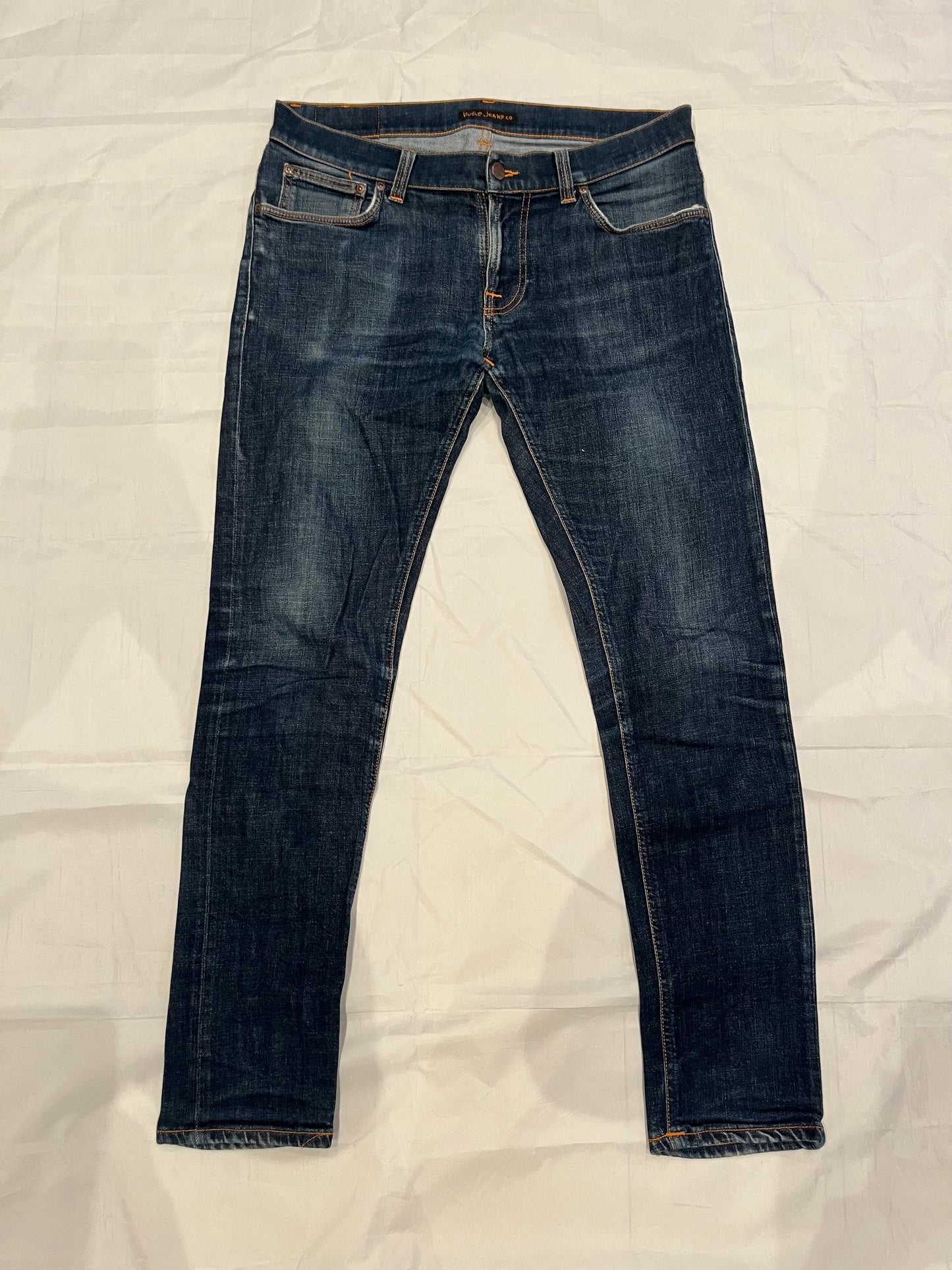 Nudie Tight Terry Jeans Blue Men's
