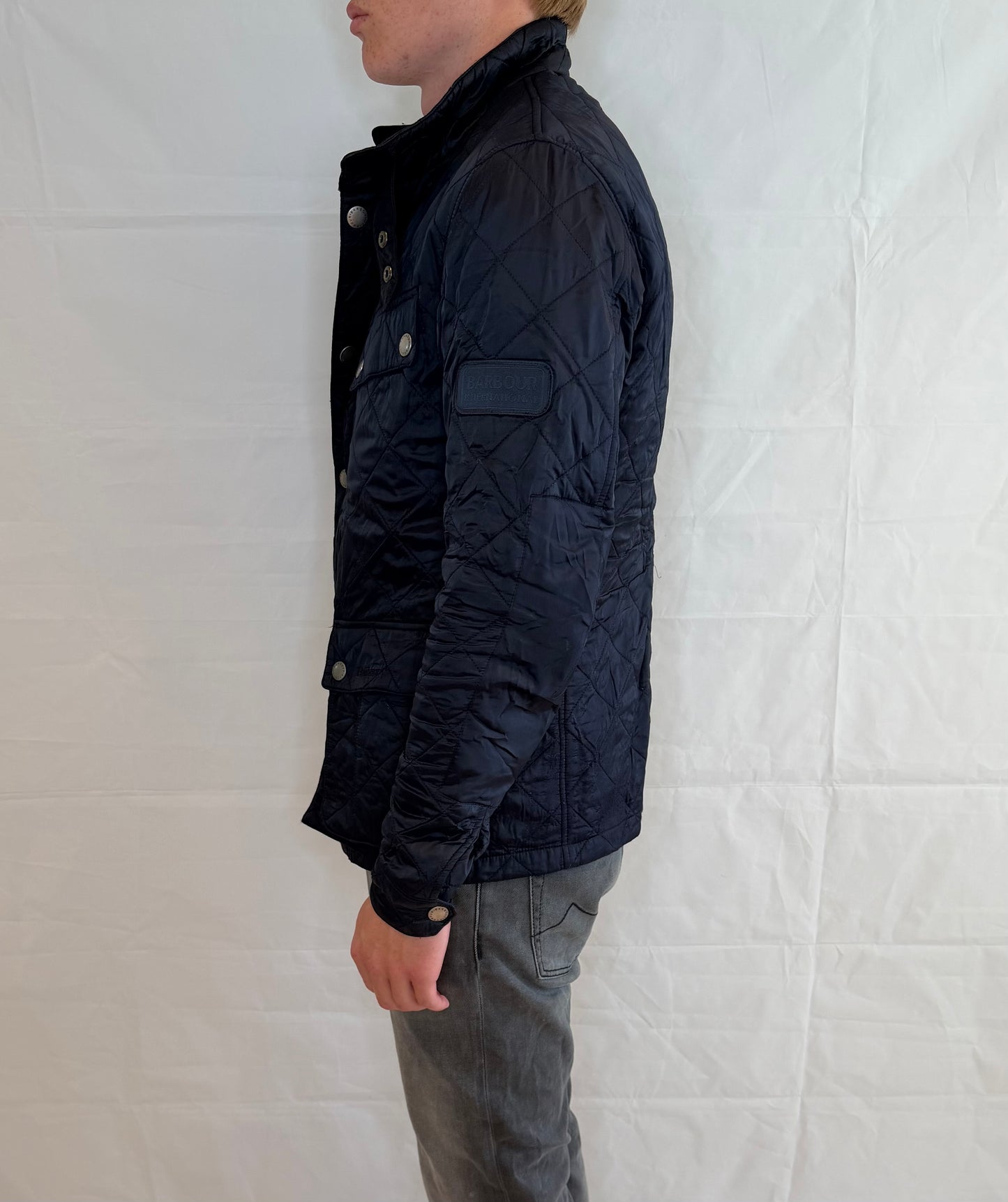 Barbour Jacket Blue Men's