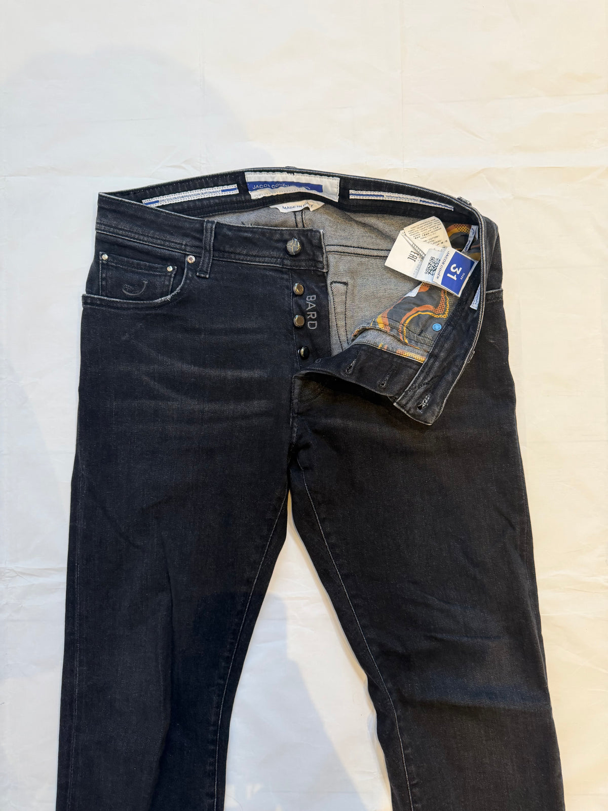 Jacob Cohen Limited Edition BARD Jeans Black Men's