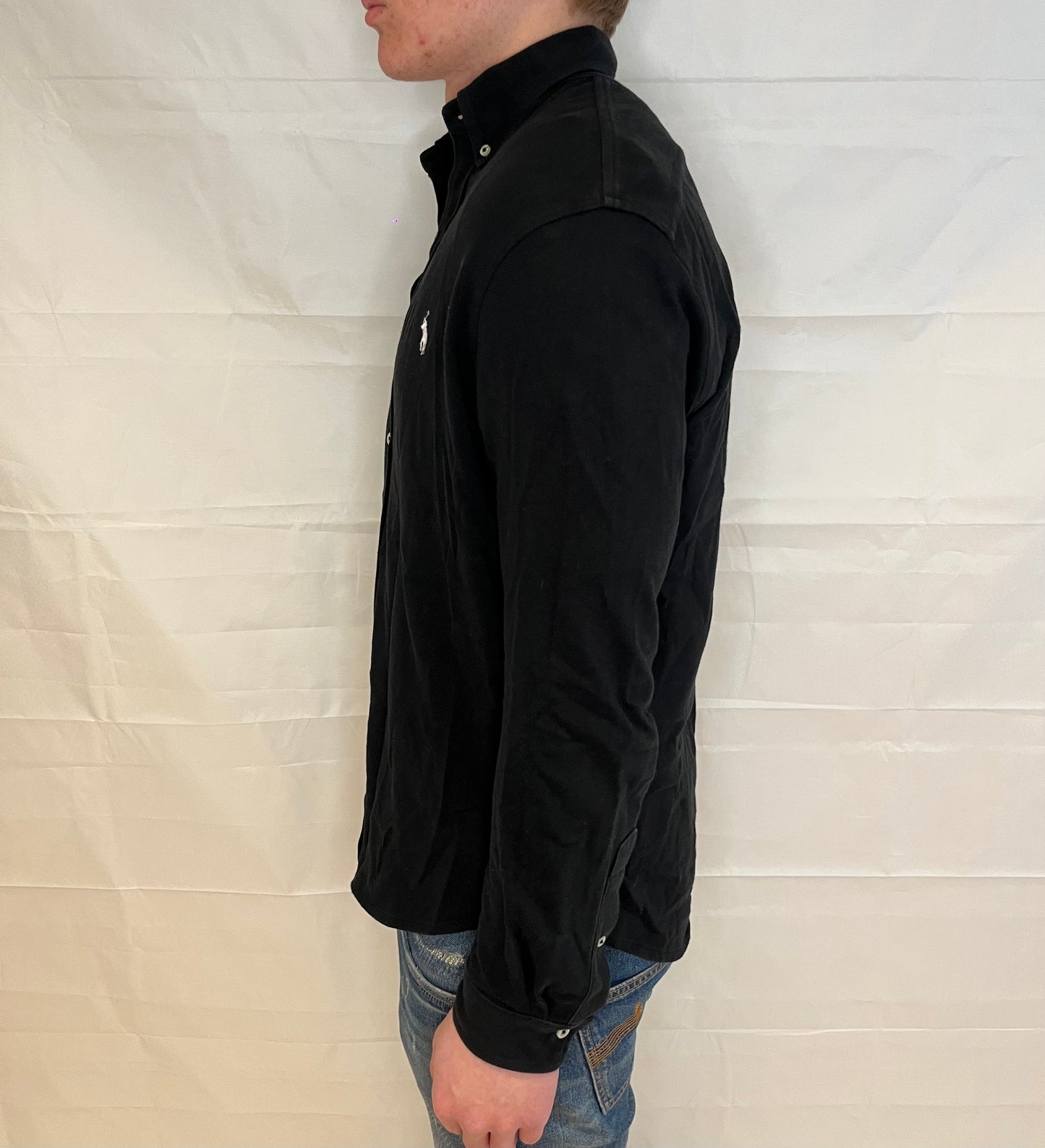 Polo Ralph Lauren Featherweight Mesh Shirt Black Men's