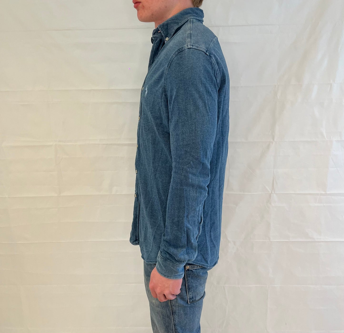 Polo Ralph Lauren Featherweight Mesh Shirt Blue Men's