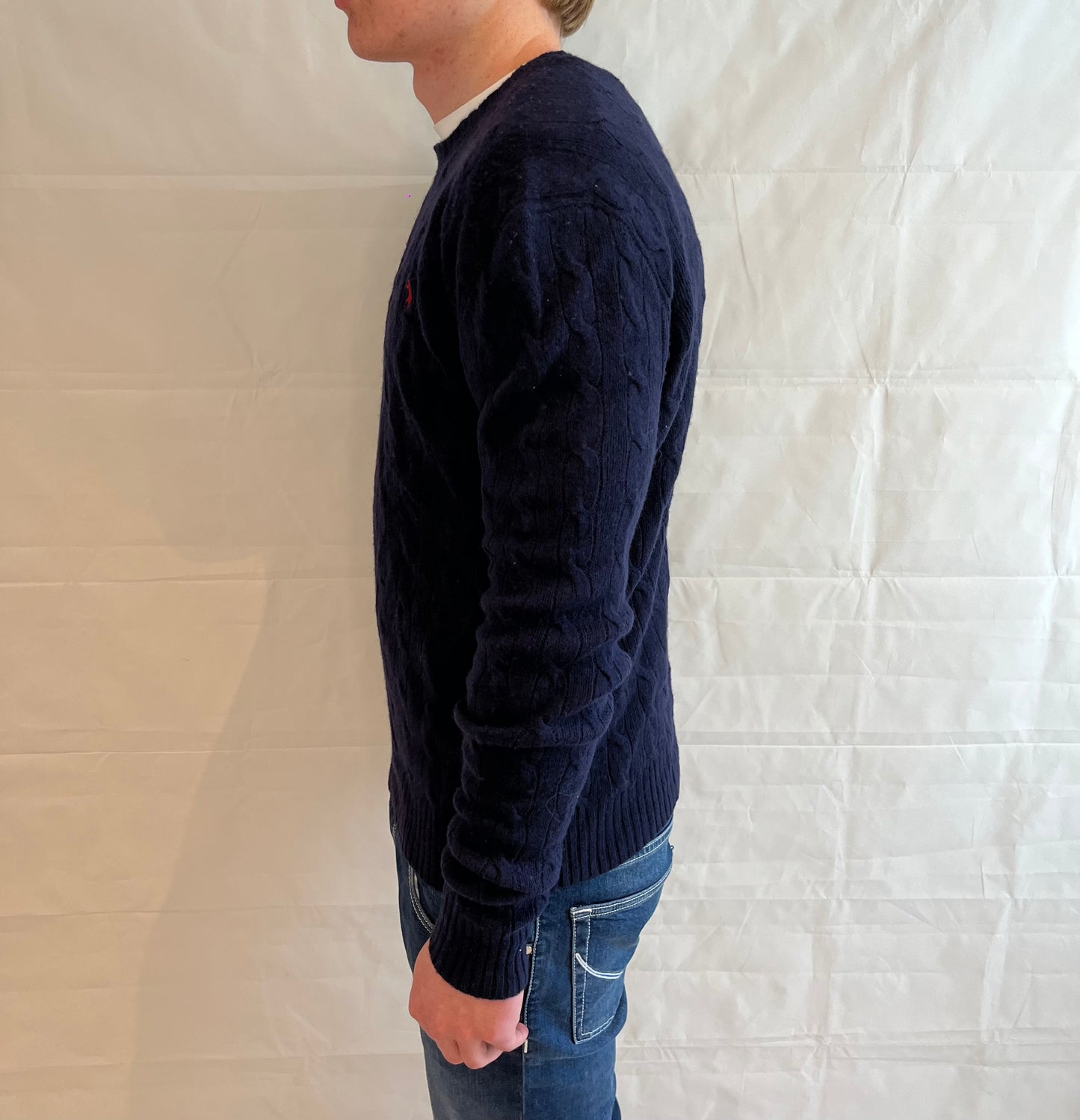 Polo Ralph Lauren Cashmere Mix Sweater Blue Men's