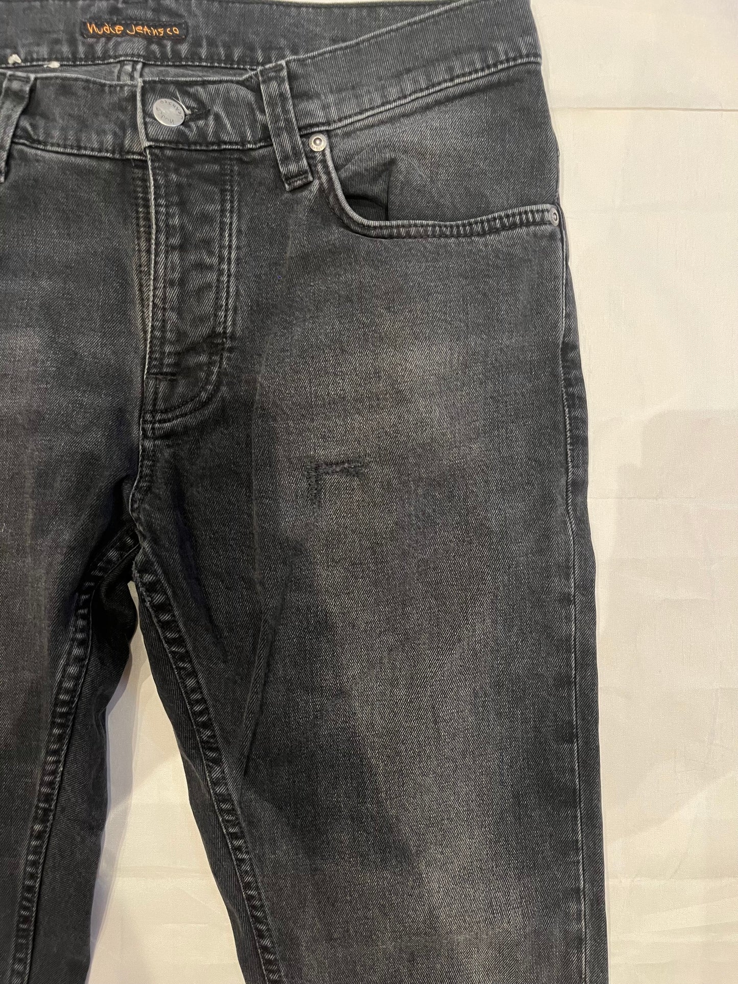 Nudie Grim Tim Jeans Black Men's