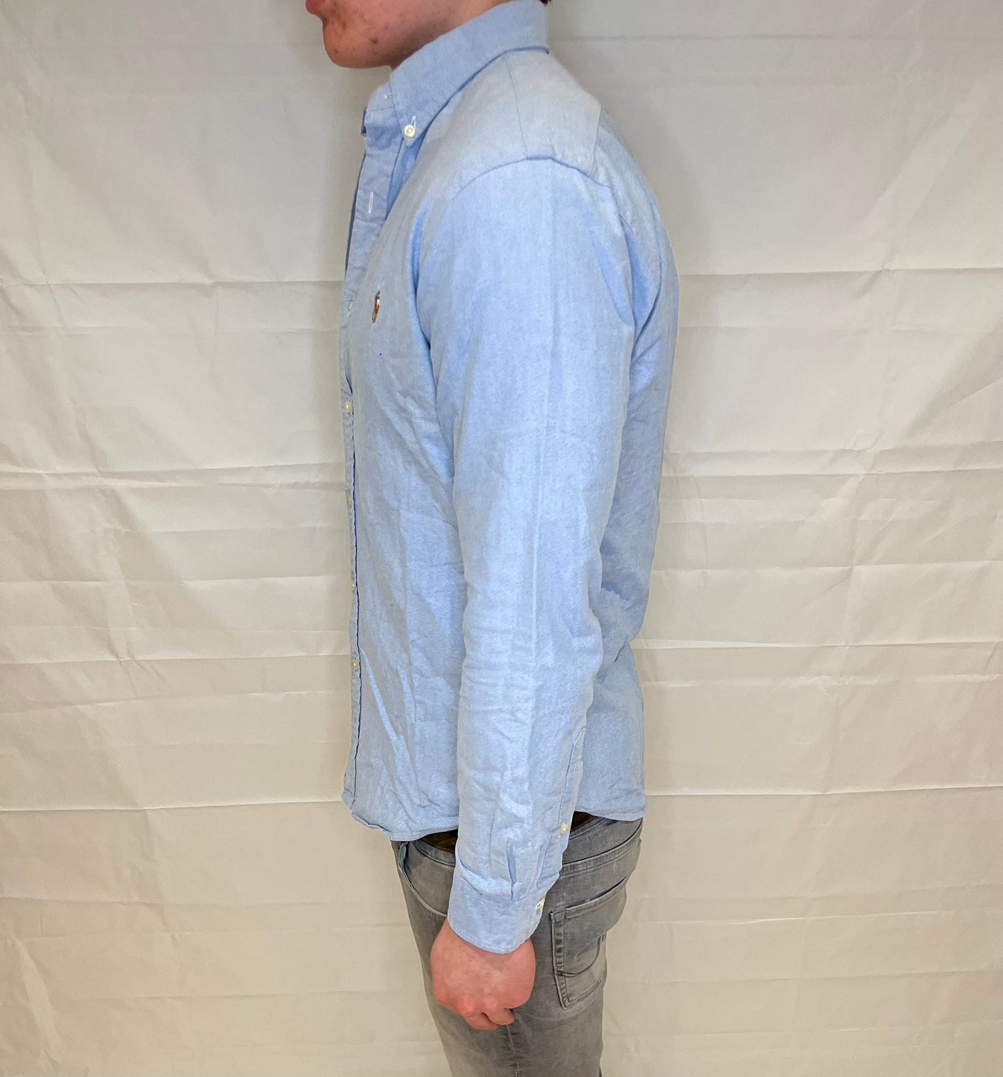 Polo Ralph Lauren Slim Fit Shirt Light Blue Men's
