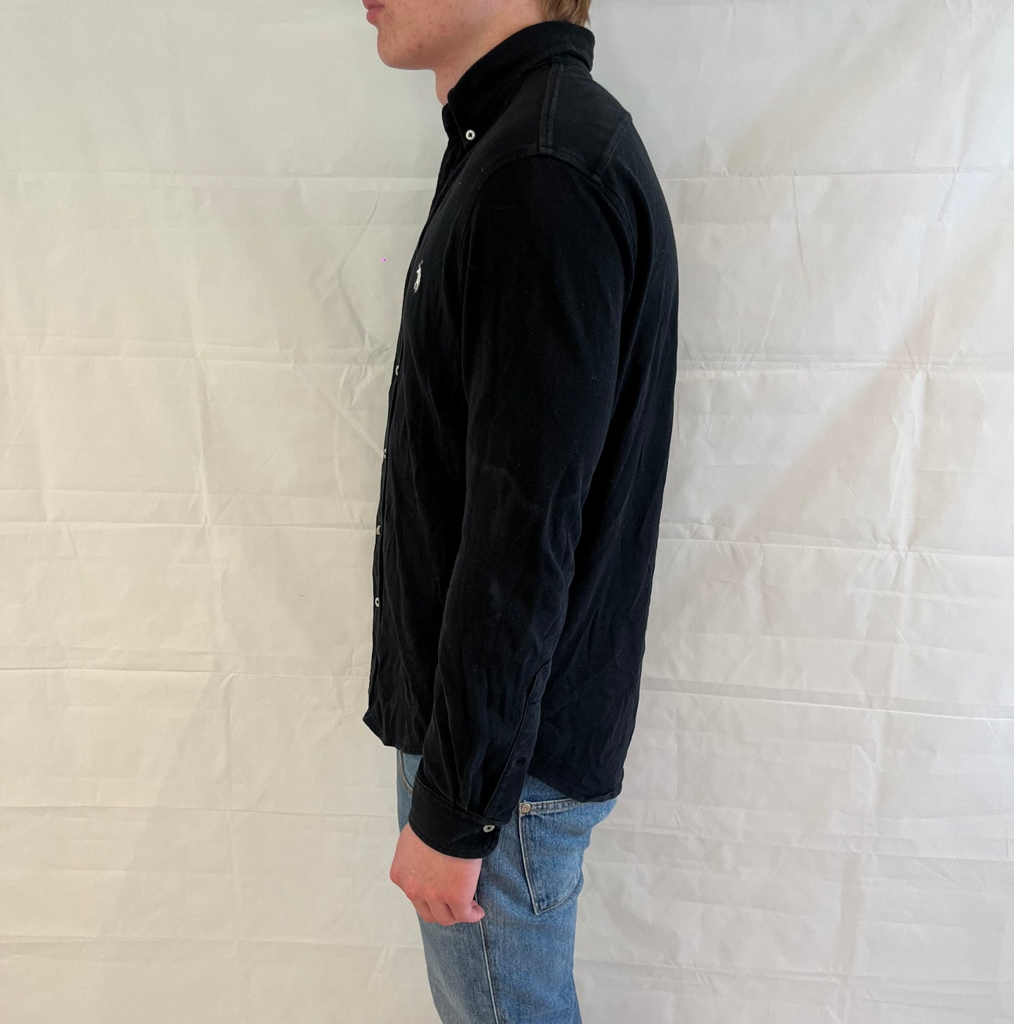 Polo Ralph Lauren Featherweight Mesh Shirt Black Men's