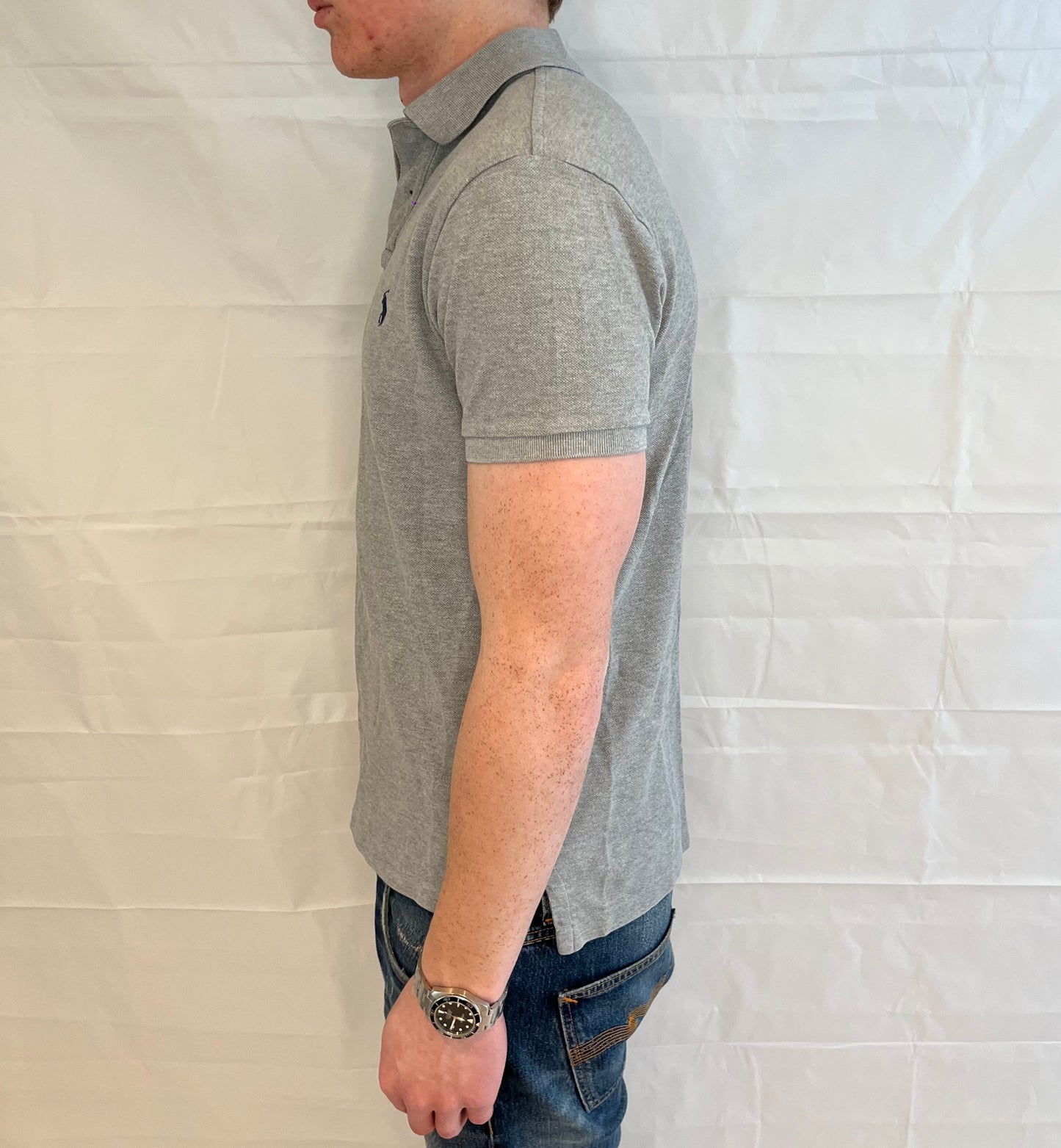 Polo Ralph Lauren Slim Fit Polo Grey Men's
