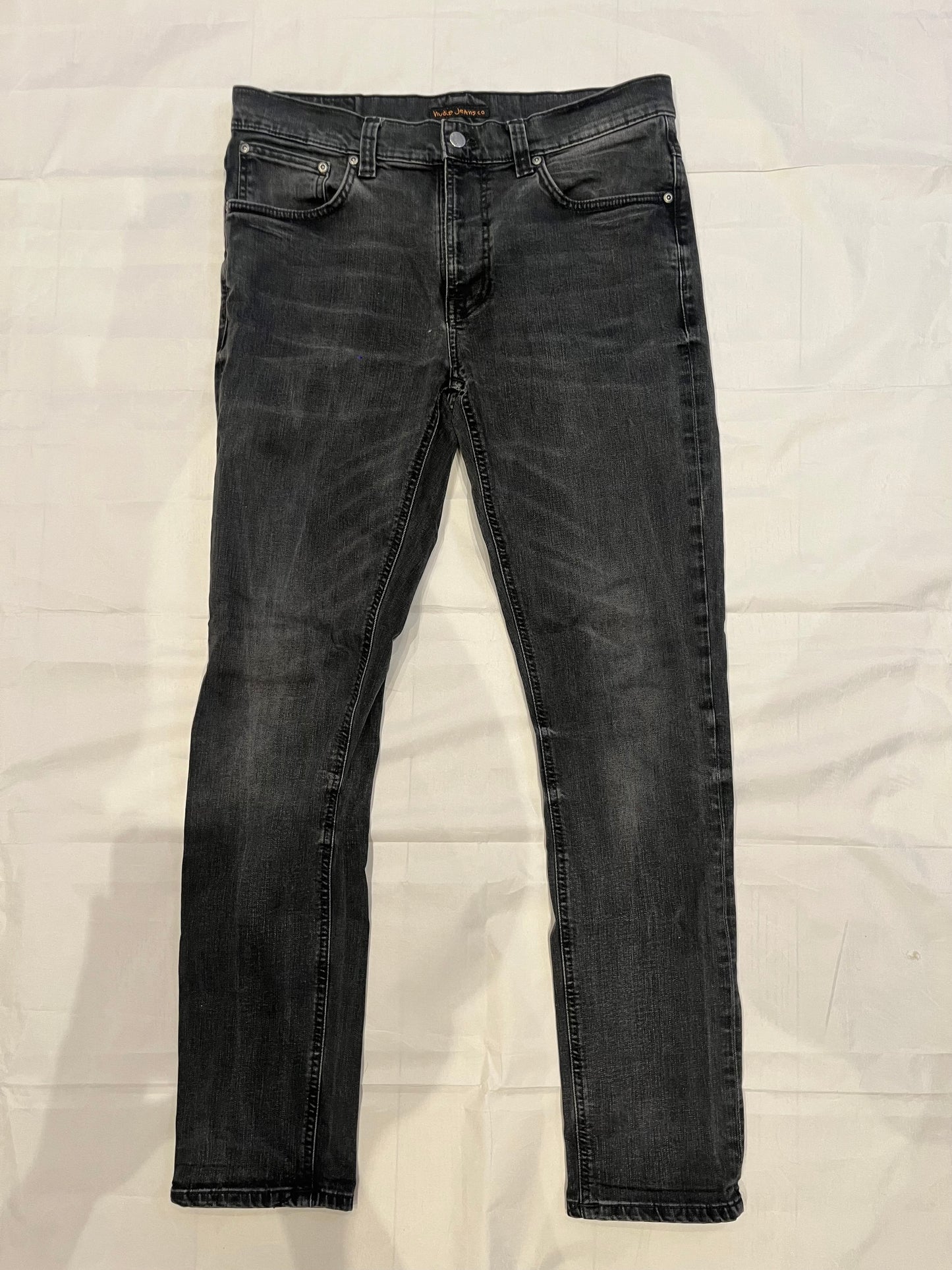Nudie Lean Dean Jeans Black Men's