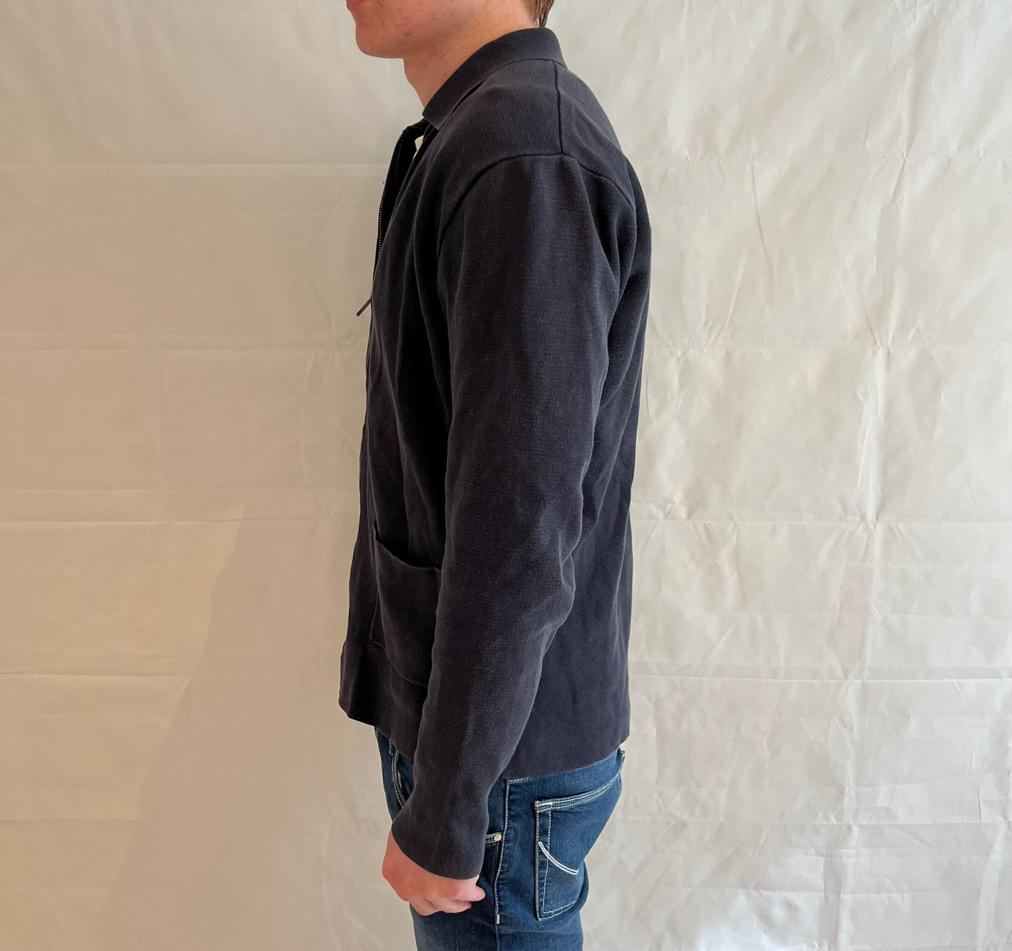John Henric Overshirt Blue Men's