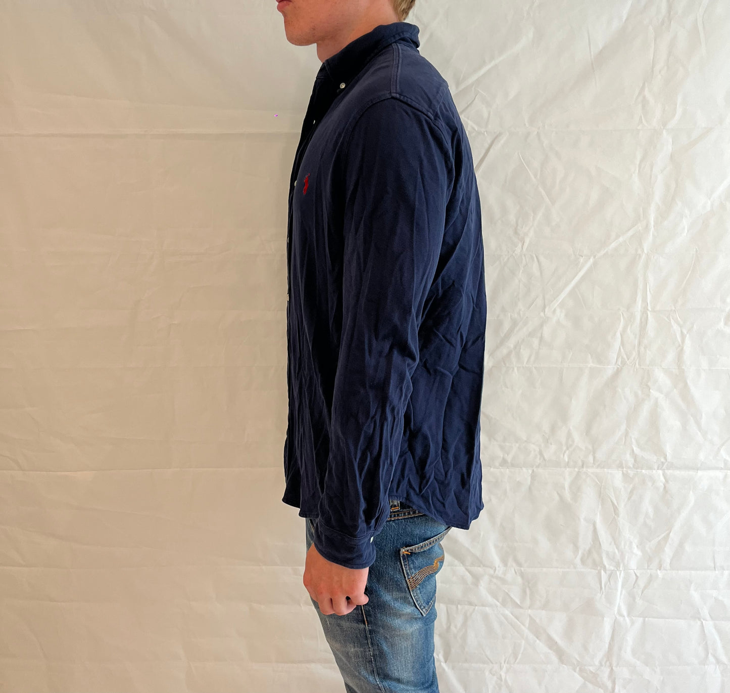 Polo Ralph Lauren Featherweight Mesh Shirt Blue Men's