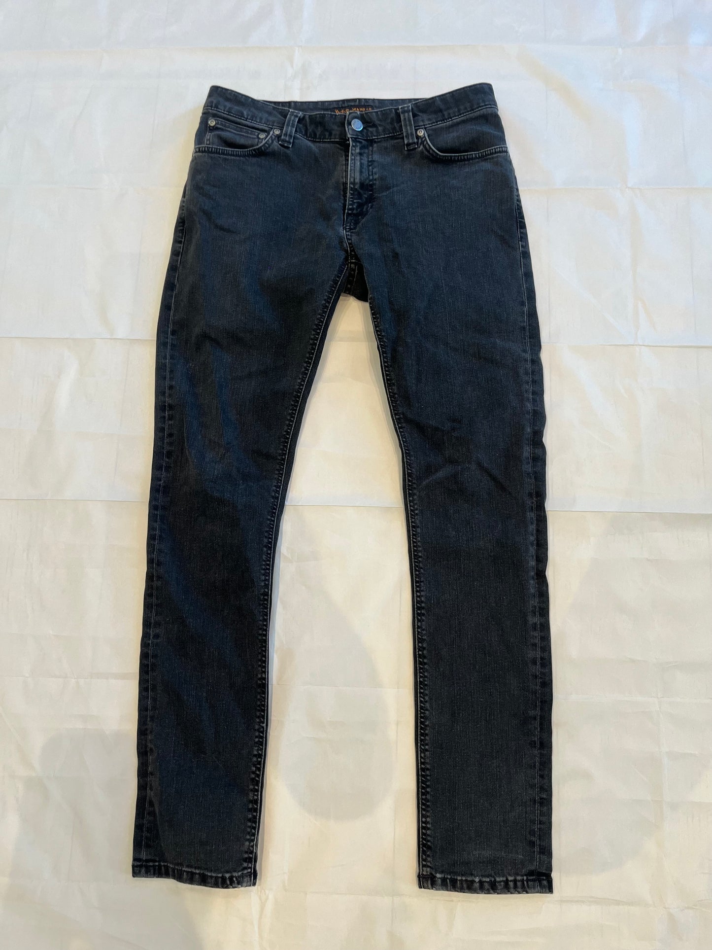 Nudie Skinny Lin Jeans Black Men's