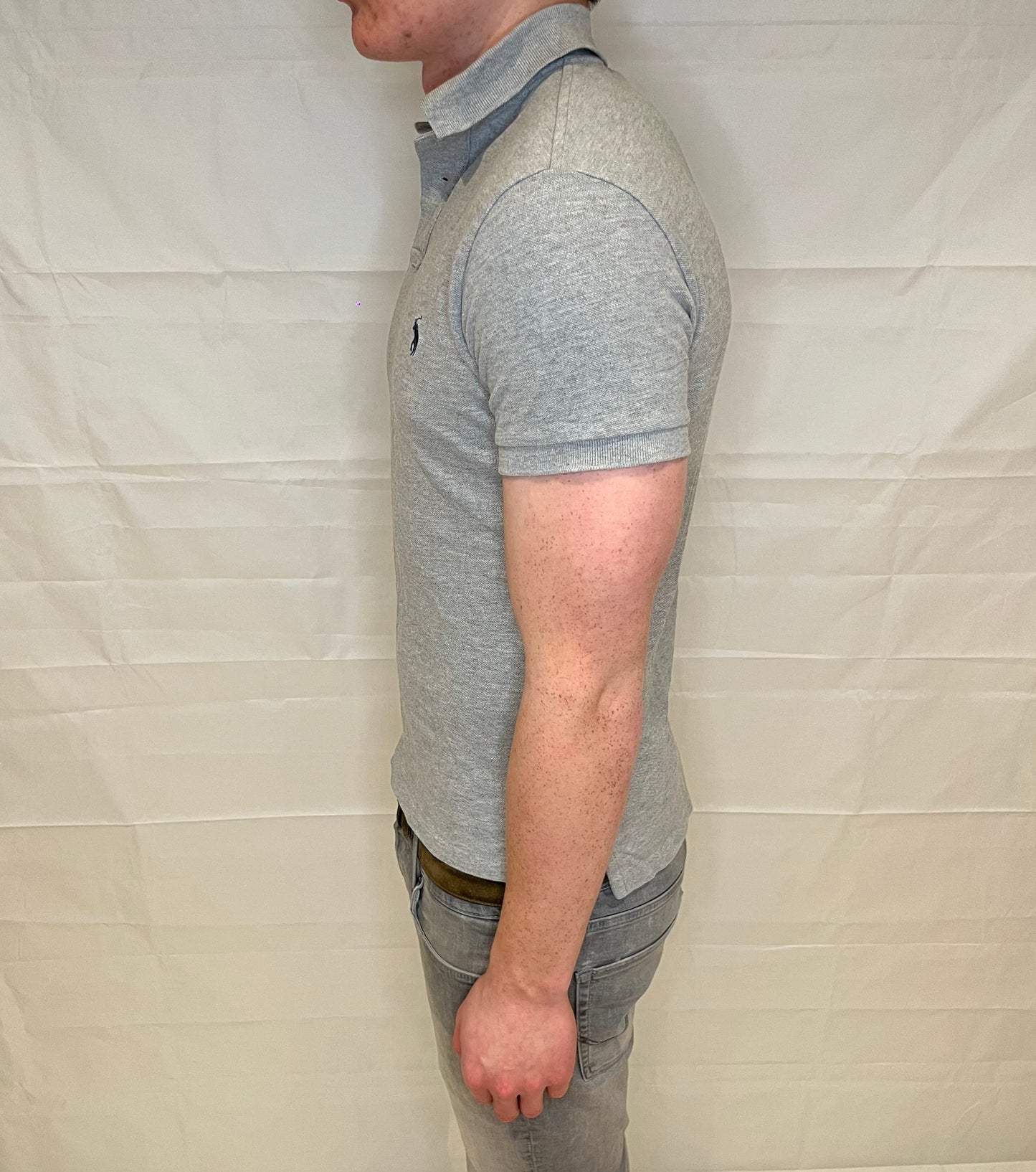 Polo Ralph Lauren Slim Fit Polo Grey Men's
