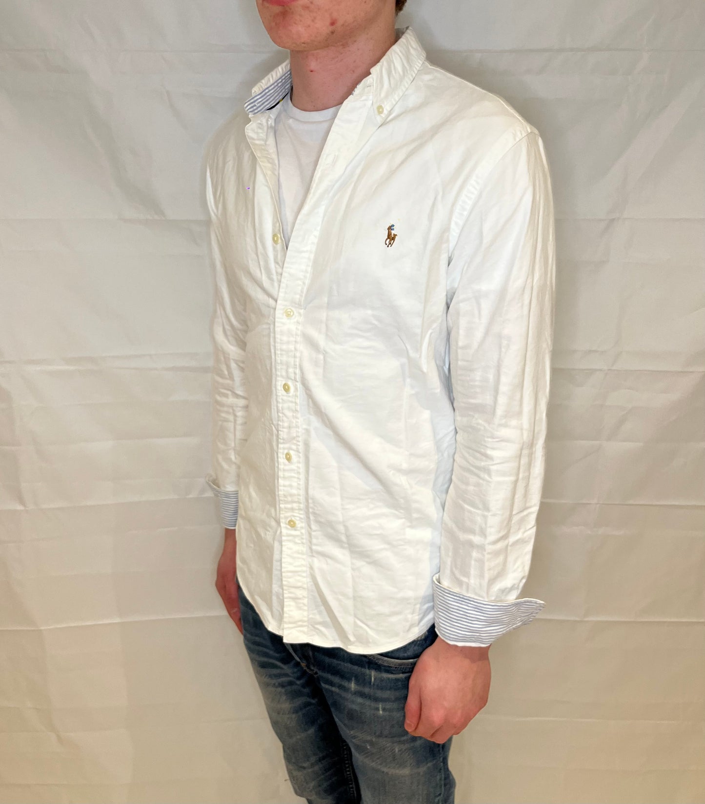 Polo Ralph Lauren Slim Fit Shirt White Men's