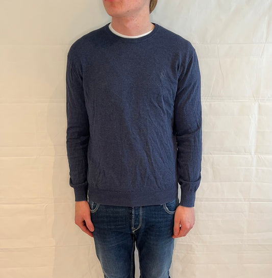 Polo Ralph Lauren Slim Fit Prima Cotton Sweater Blue Men's