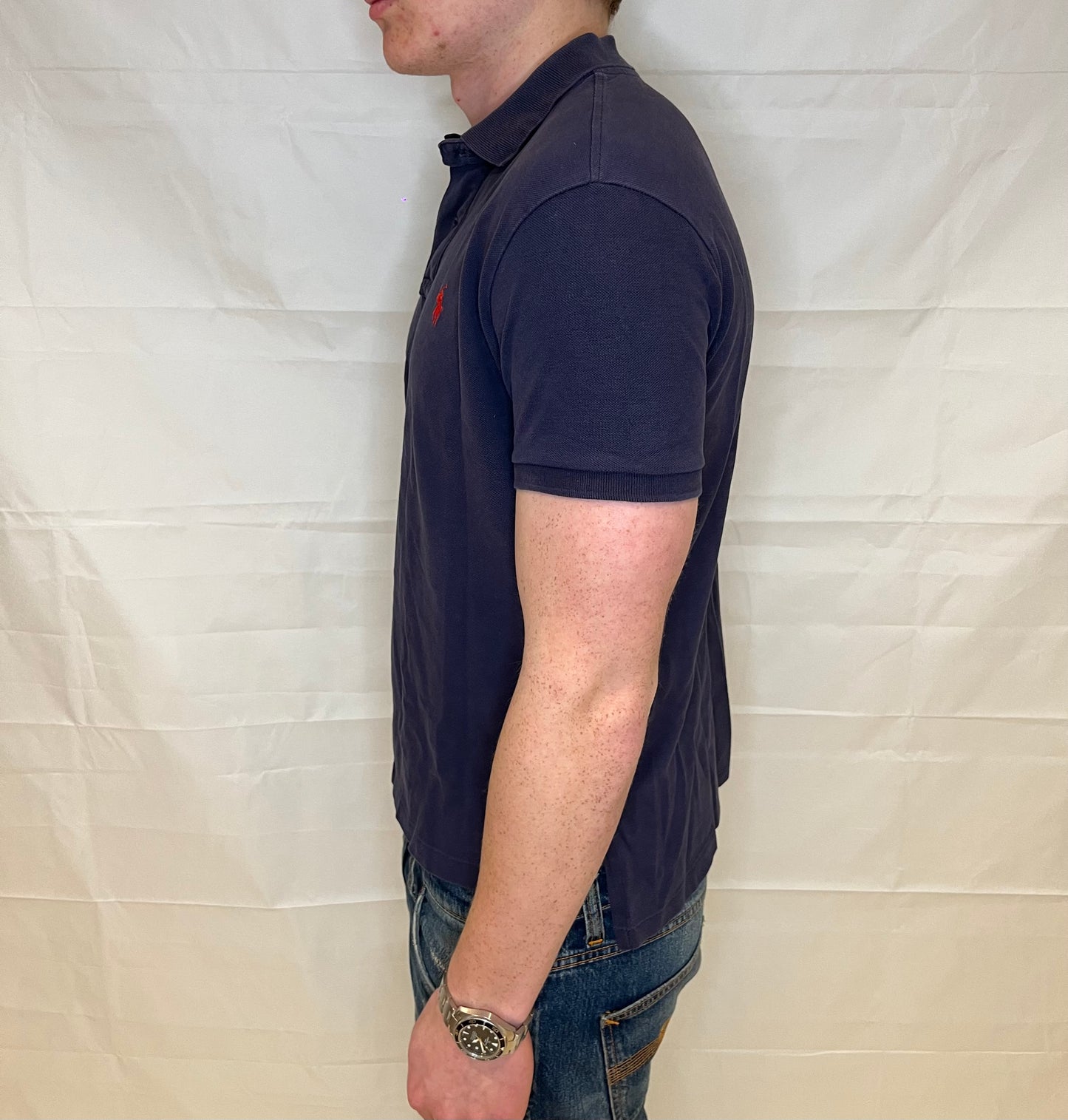 Polo Ralph Lauren Custom Fit Polo Blue Men's