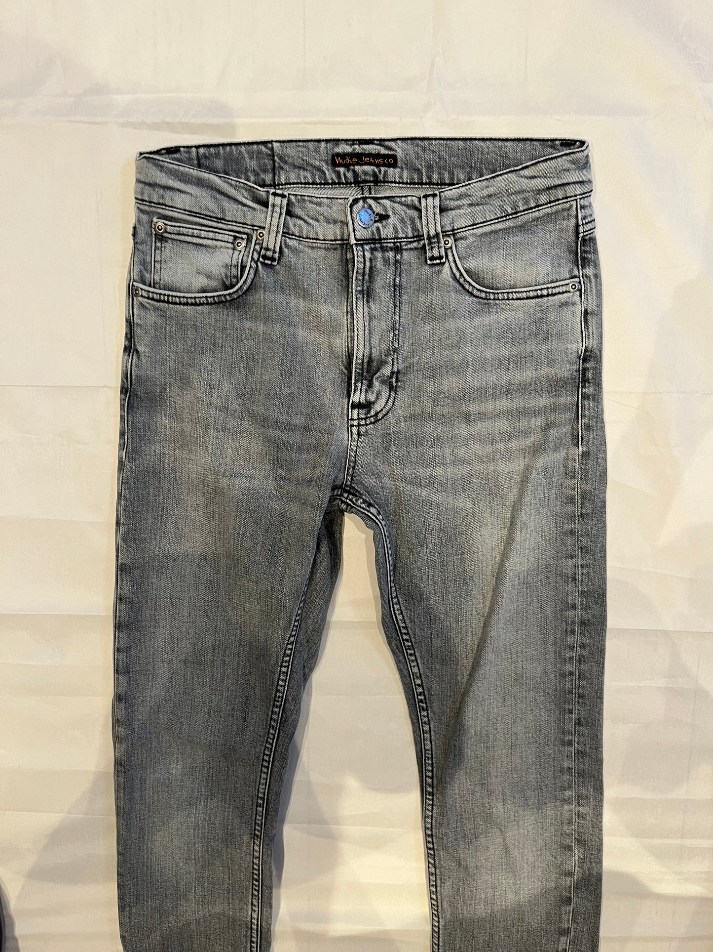 Nudie Lean Dean Jeans Grey Men's