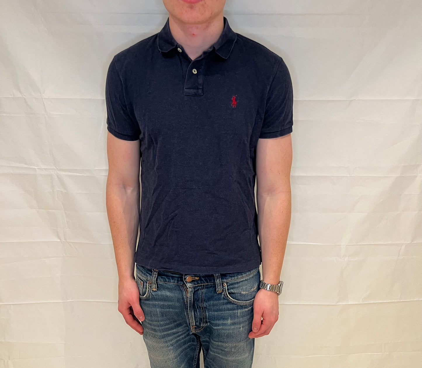 Polo Ralph Lauren Custom Slim Fit Polo Blue Men's