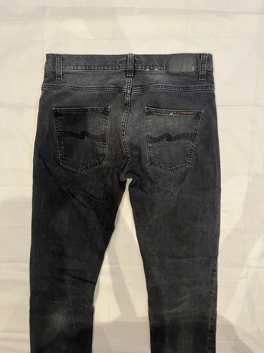 Nudie Grim Tim Jeans Black Men's