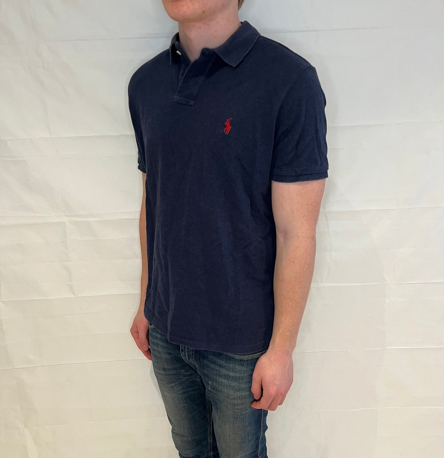 Polo Ralph Lauren Custom Slim Fit Polo Blue Men's