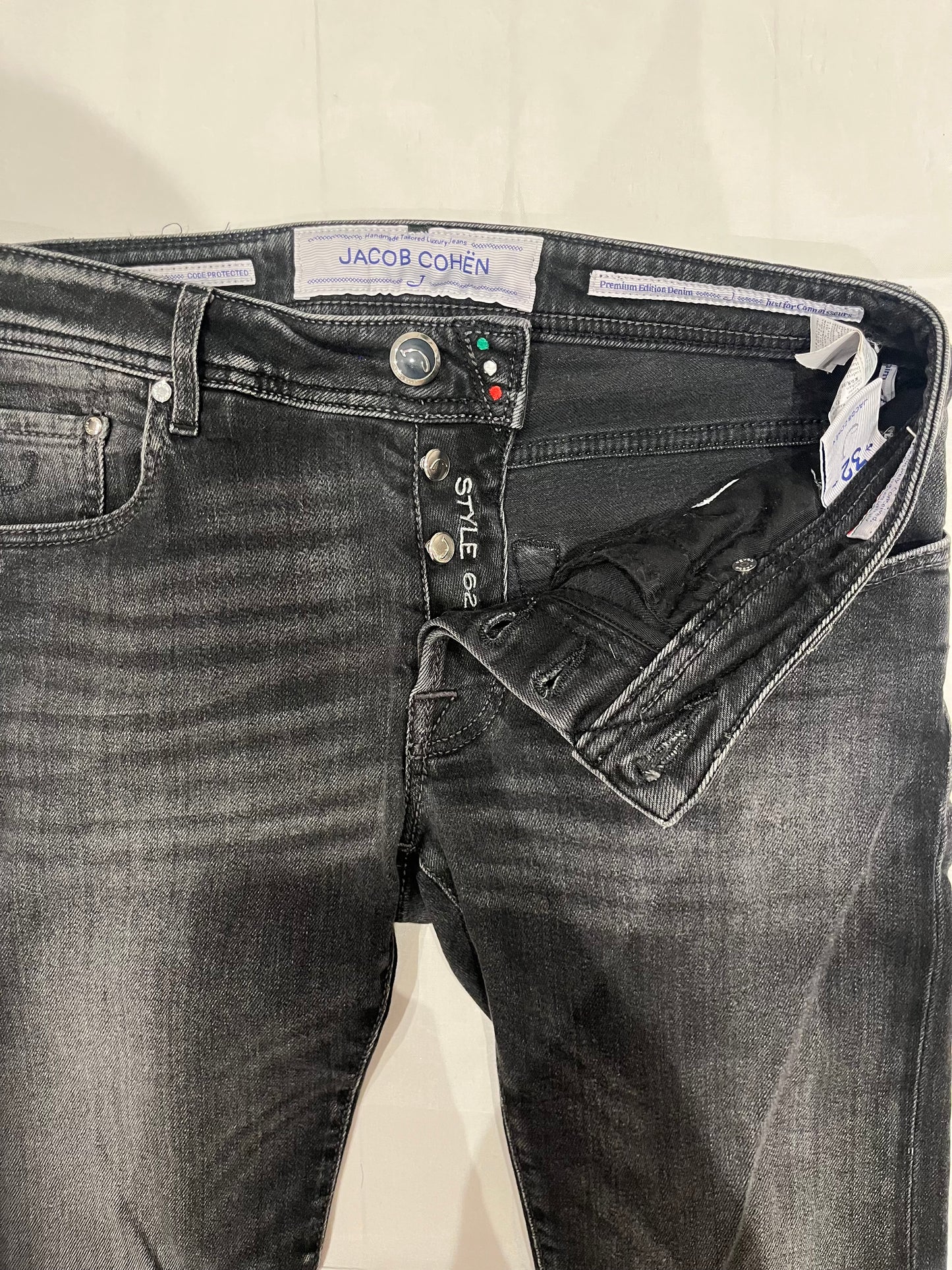 Jacob Cohen 622 Jeans Black Men's