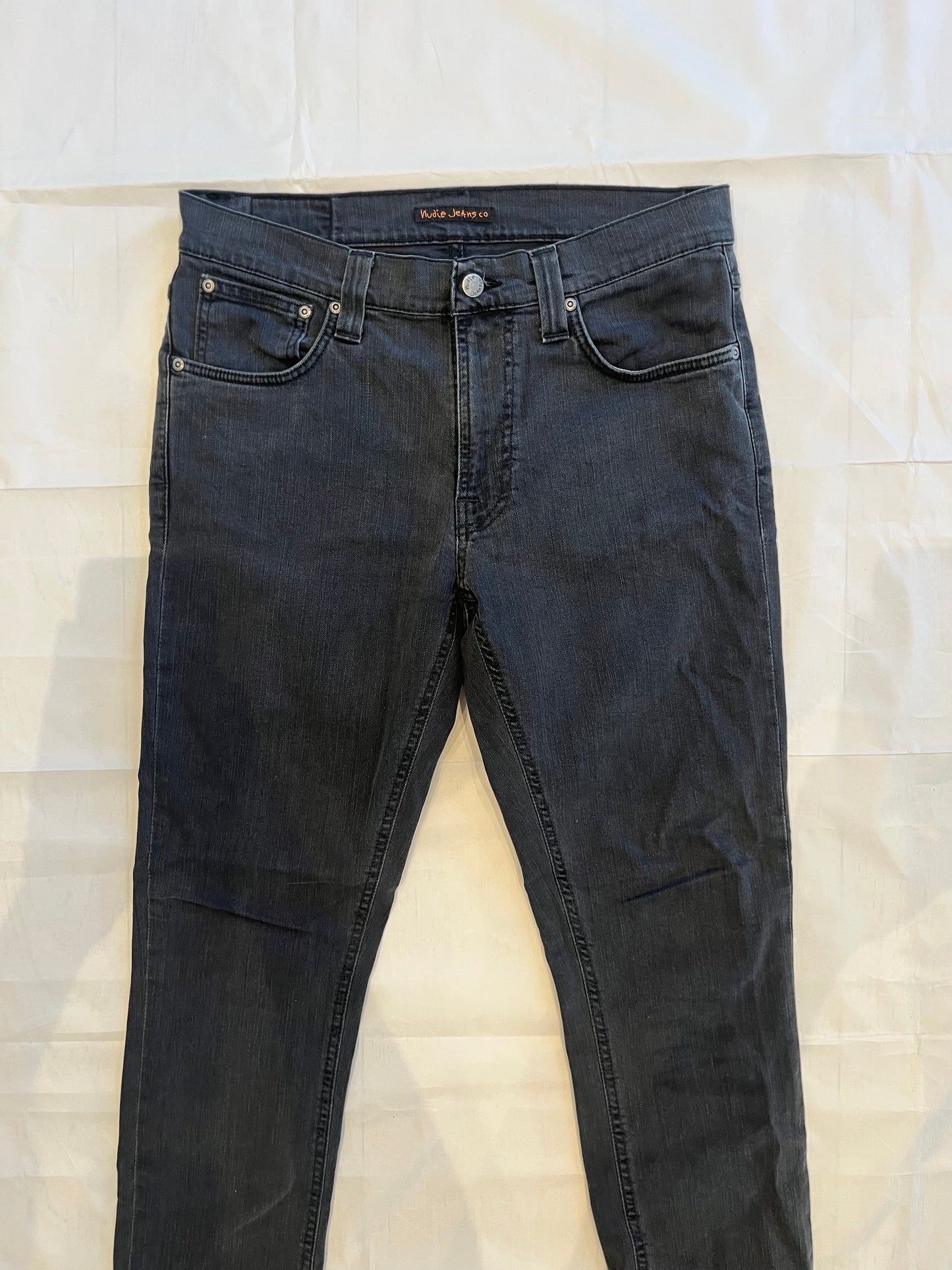 Nudie Lean Dean Jeans Black Men's