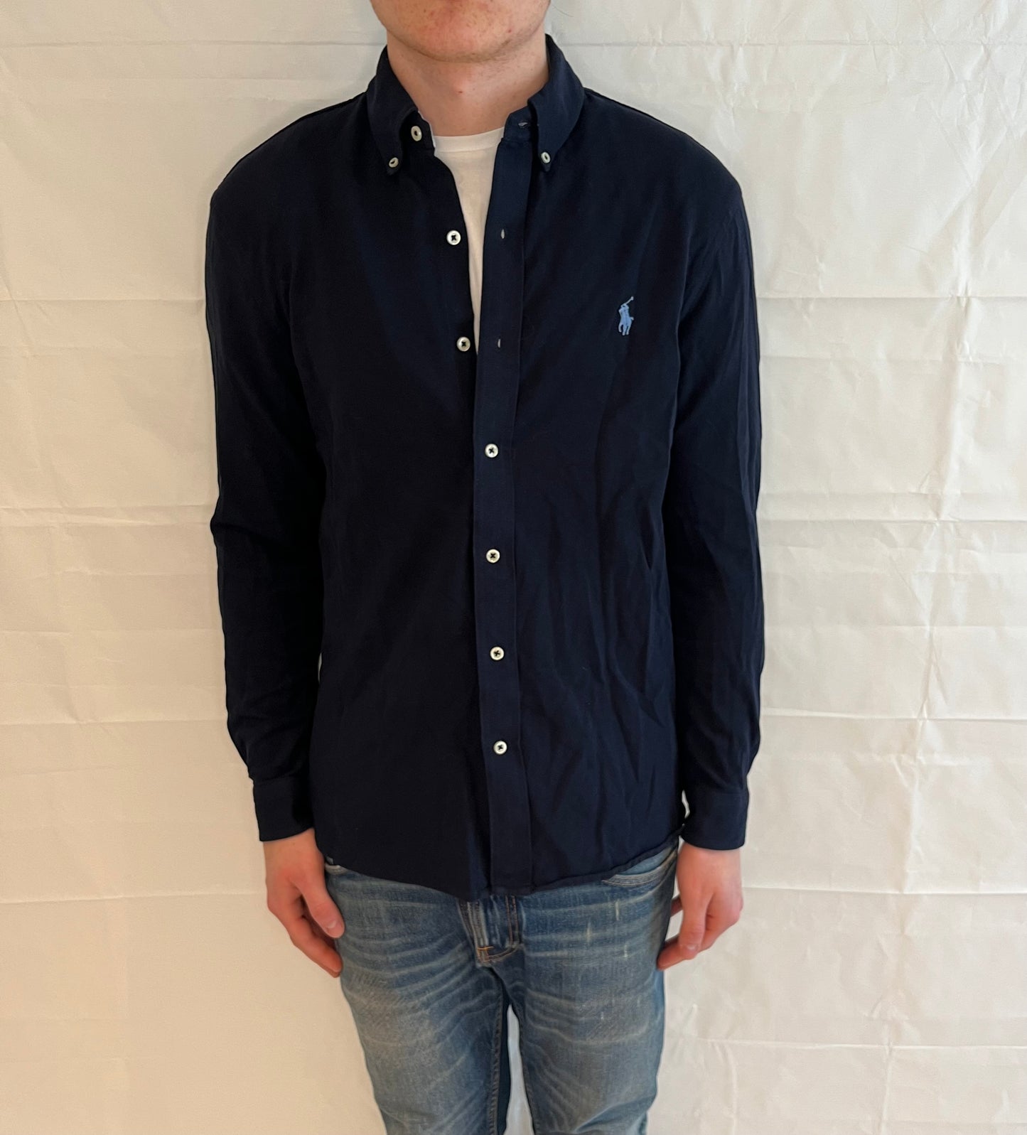 Polo Ralph Lauren Featherweight Mesh Shirt Blue Men's