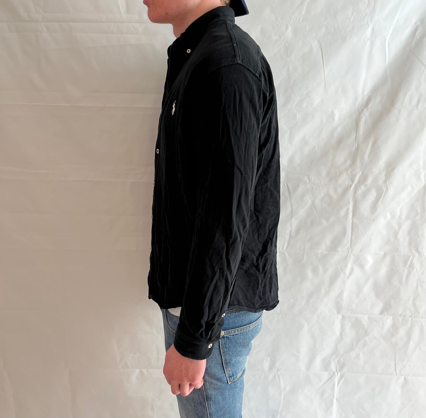 Polo Ralph Lauren Featherweight Mesh Shirt Black Men's