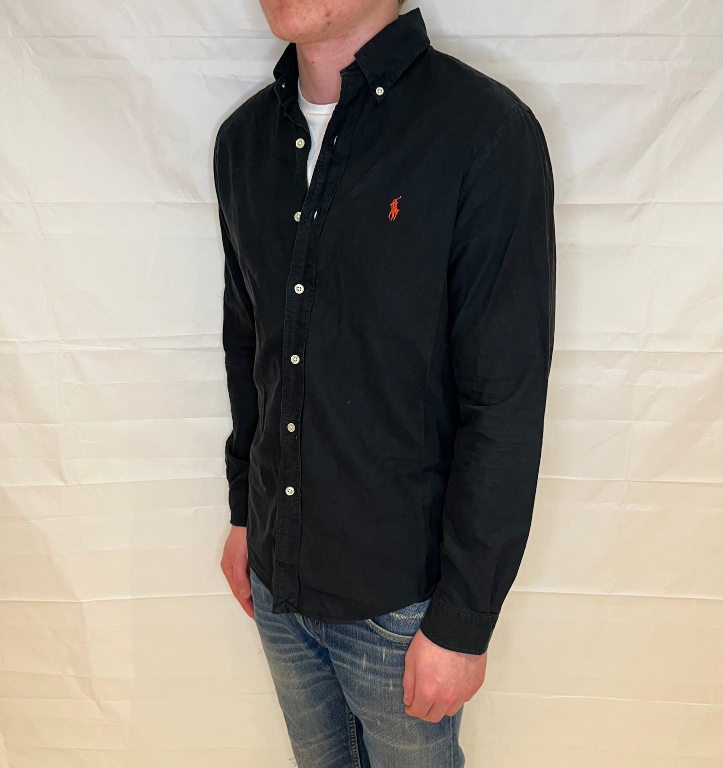 Polo Ralph Lauren Slim Fit Shirt Black Men's
